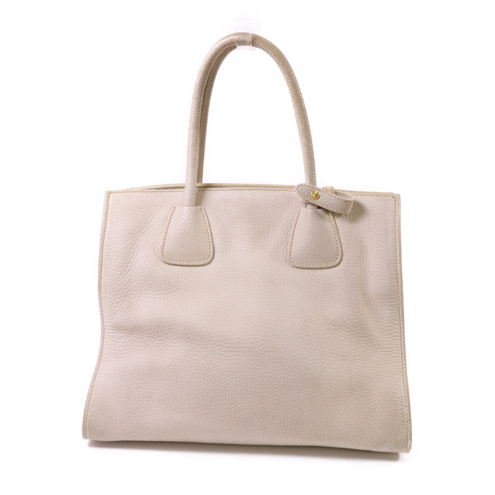 PRADA 牛皮皮革2 Way Shoulder Bag金扣手挽肩背兩用袋