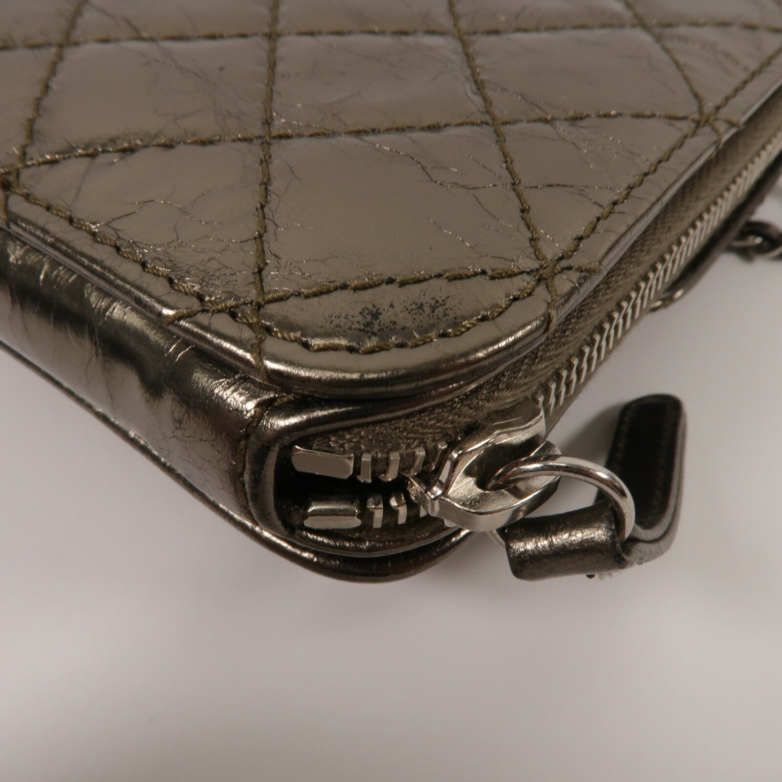 CHANEL 牛皮皮革Chain Shoulder鏈帶肩背袋