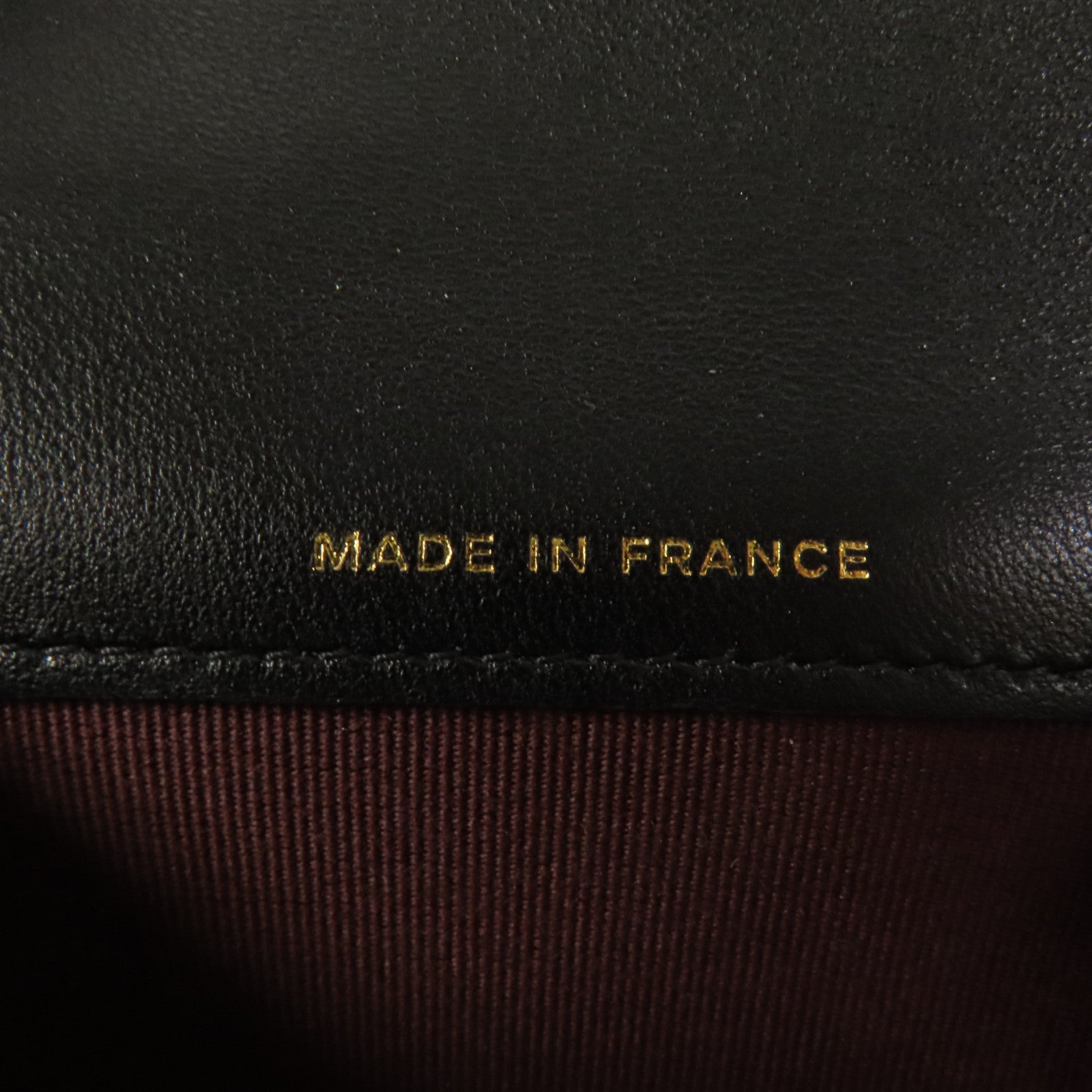 CHANEL 羊皮皮革Card Case金扣卡片套