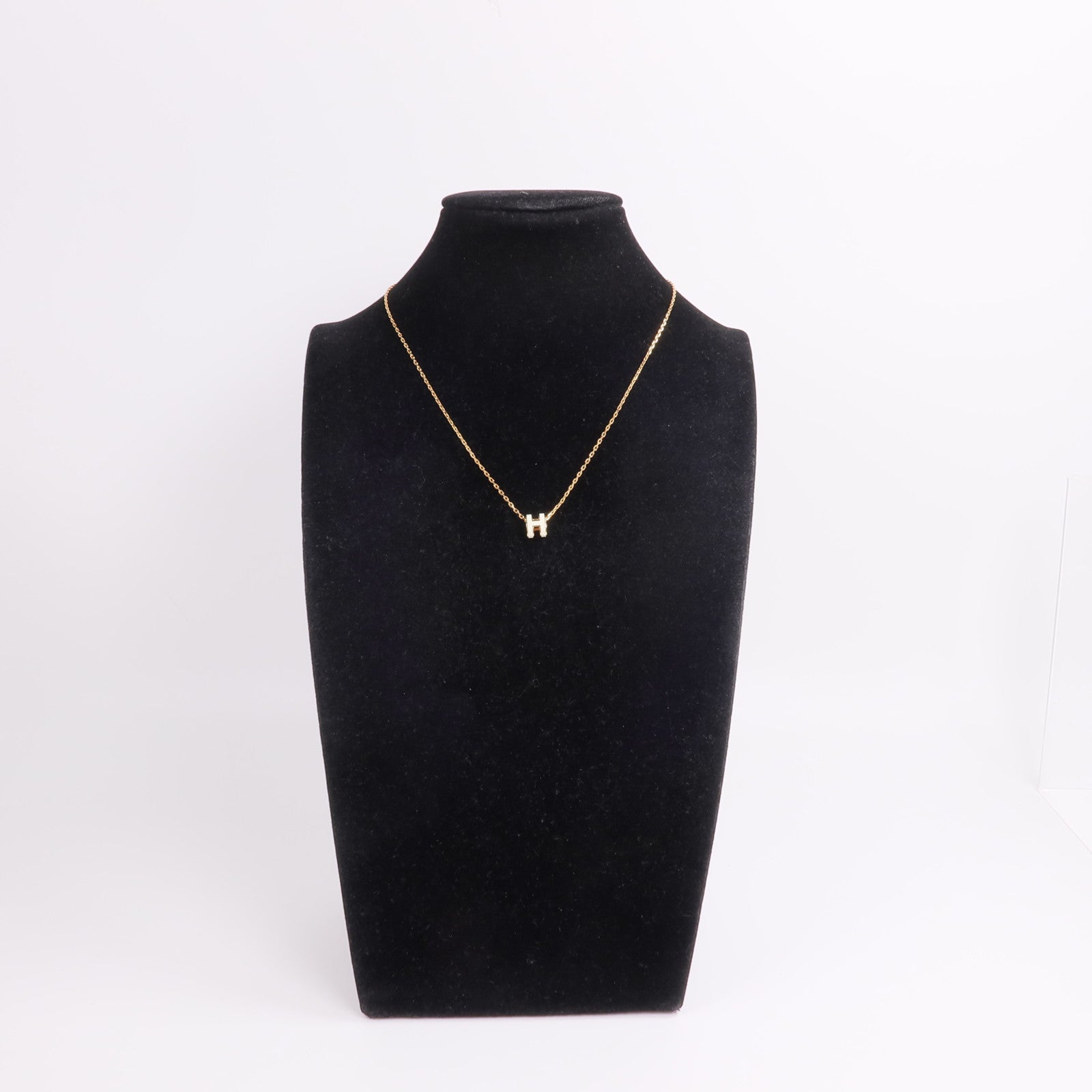 HERMES 金屬Mini Pop H Pendant項鍊