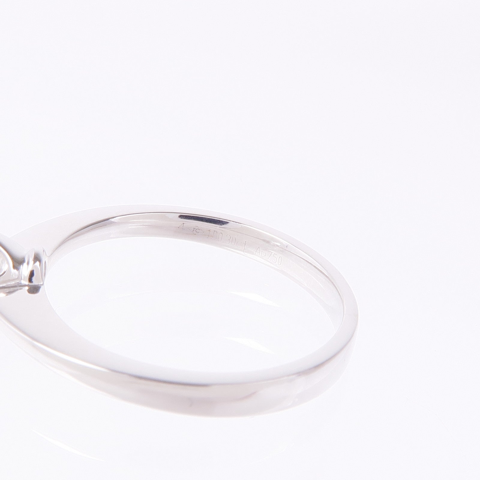 JEWELRY 18K白金Diamond Ring鑽石戒指US#4.45