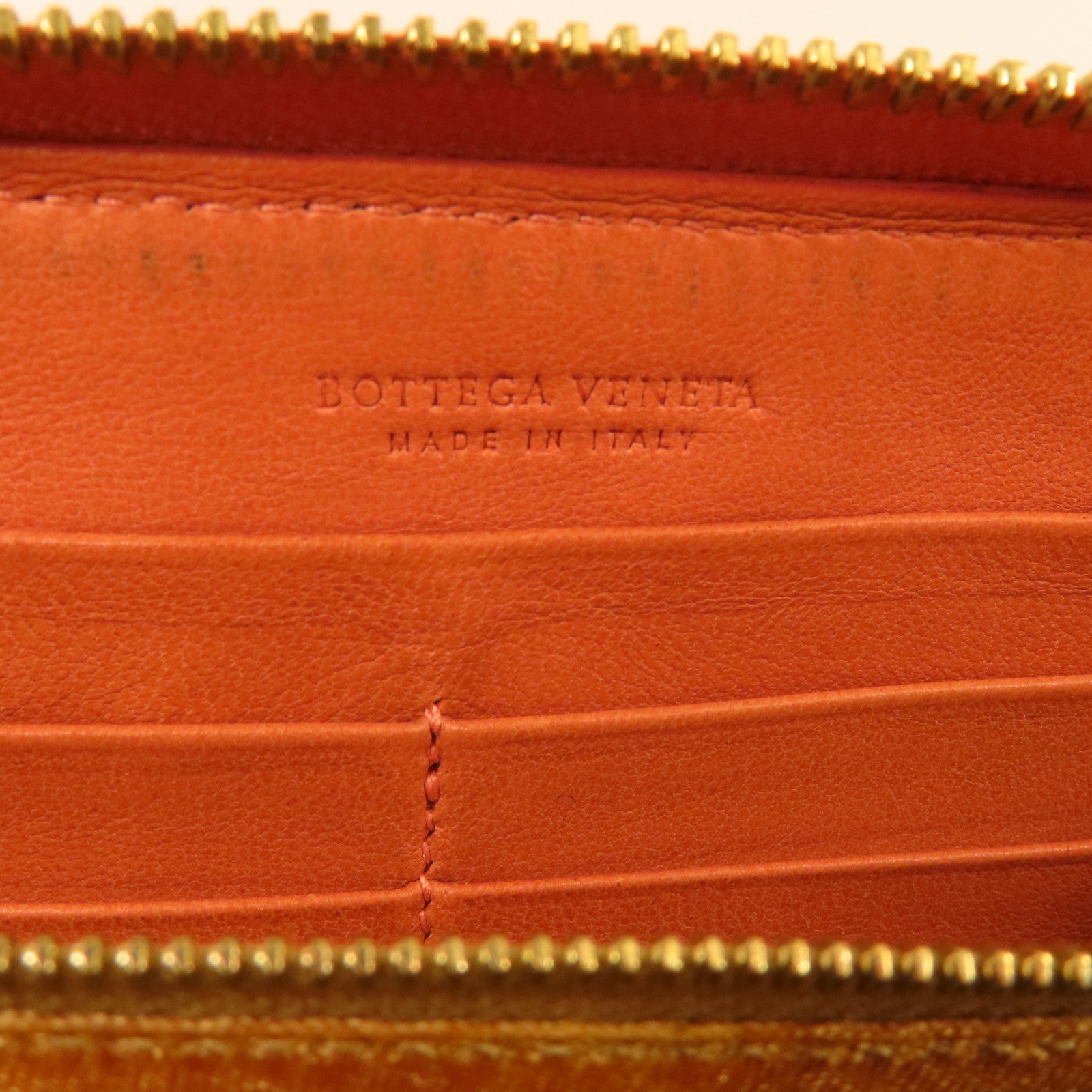 BOTTEGA VENETA 織紋皮革Long Wallet金扣長錢包