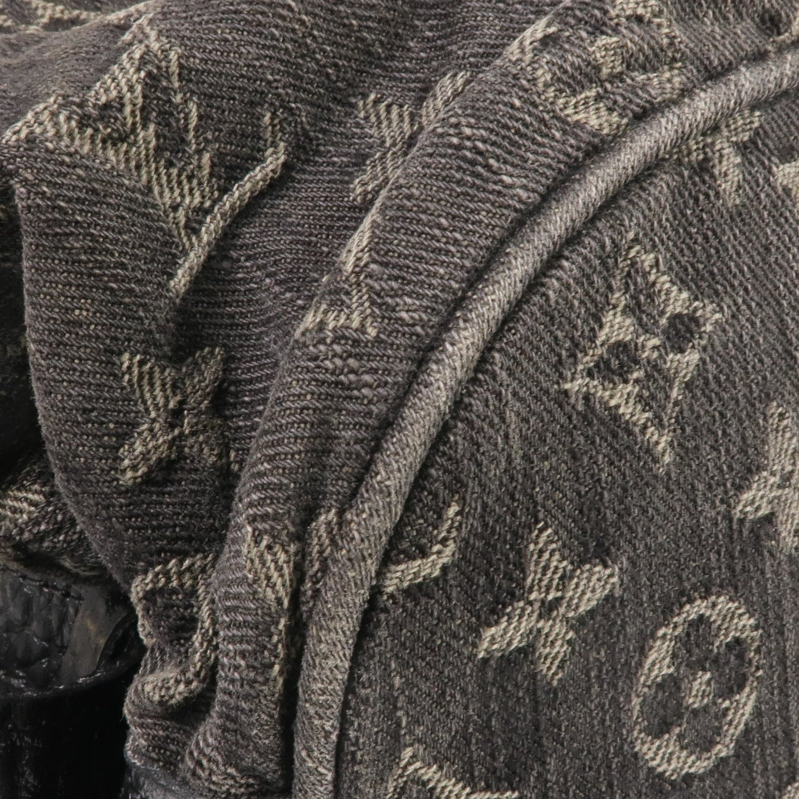 LOUIS VUITTON Monogram Denim Slightly金扣肩背袋