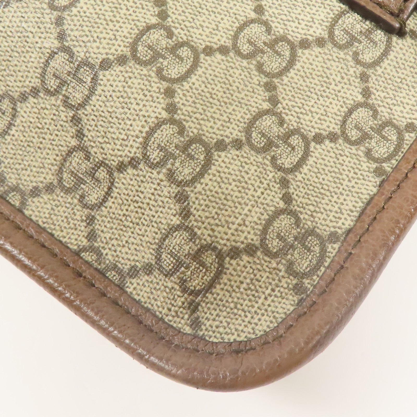 GUCCI 塗層帆布Waist Bag金扣腰包