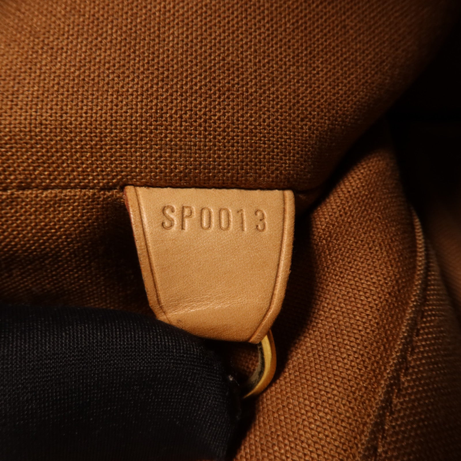 LOUIS VUITTON Monogram Abbesses金扣肩背袋棕色