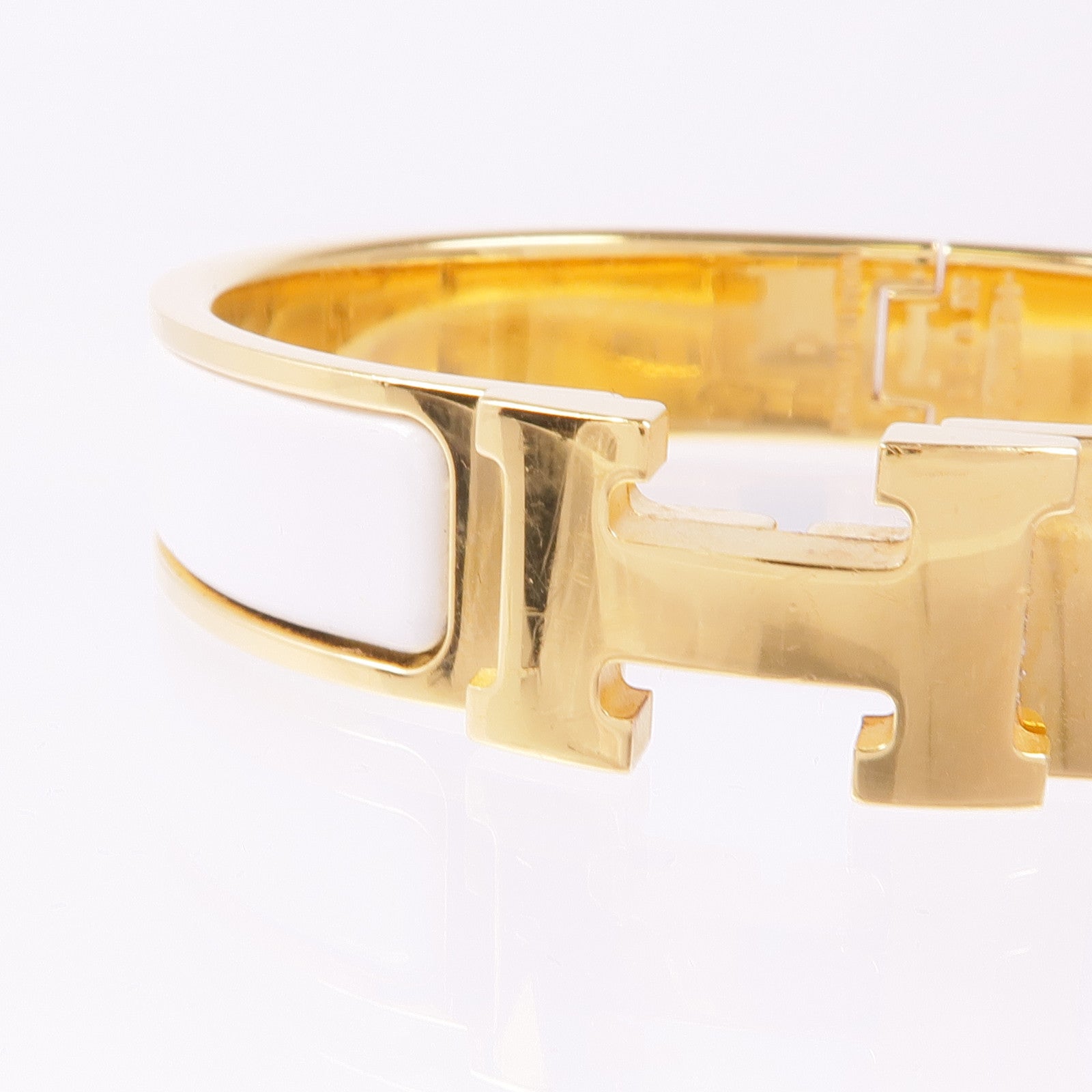 HERMES 金屬/琺瑯Clic H手鐲