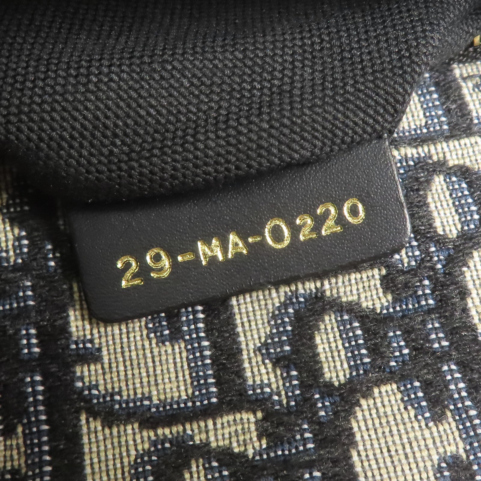 Dior 帆布Montaigne 30金扣肩背袋