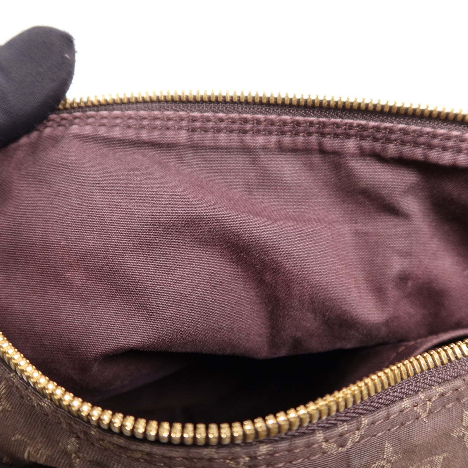 LOUIS VUITTON Monogram Mini Lin Speedy 30金扣手挽肩背兩用袋