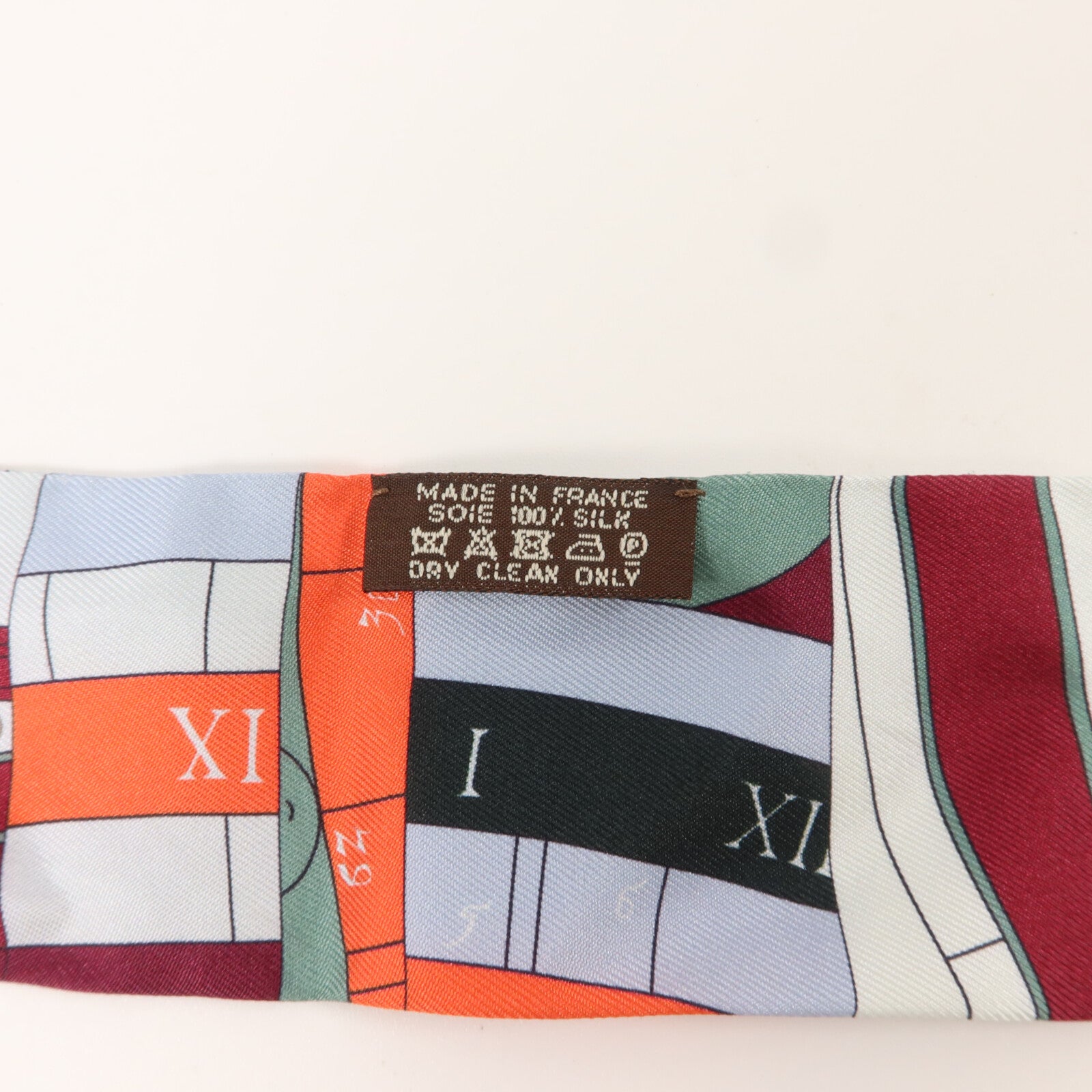 HERMES 絲質Twilly絲巾