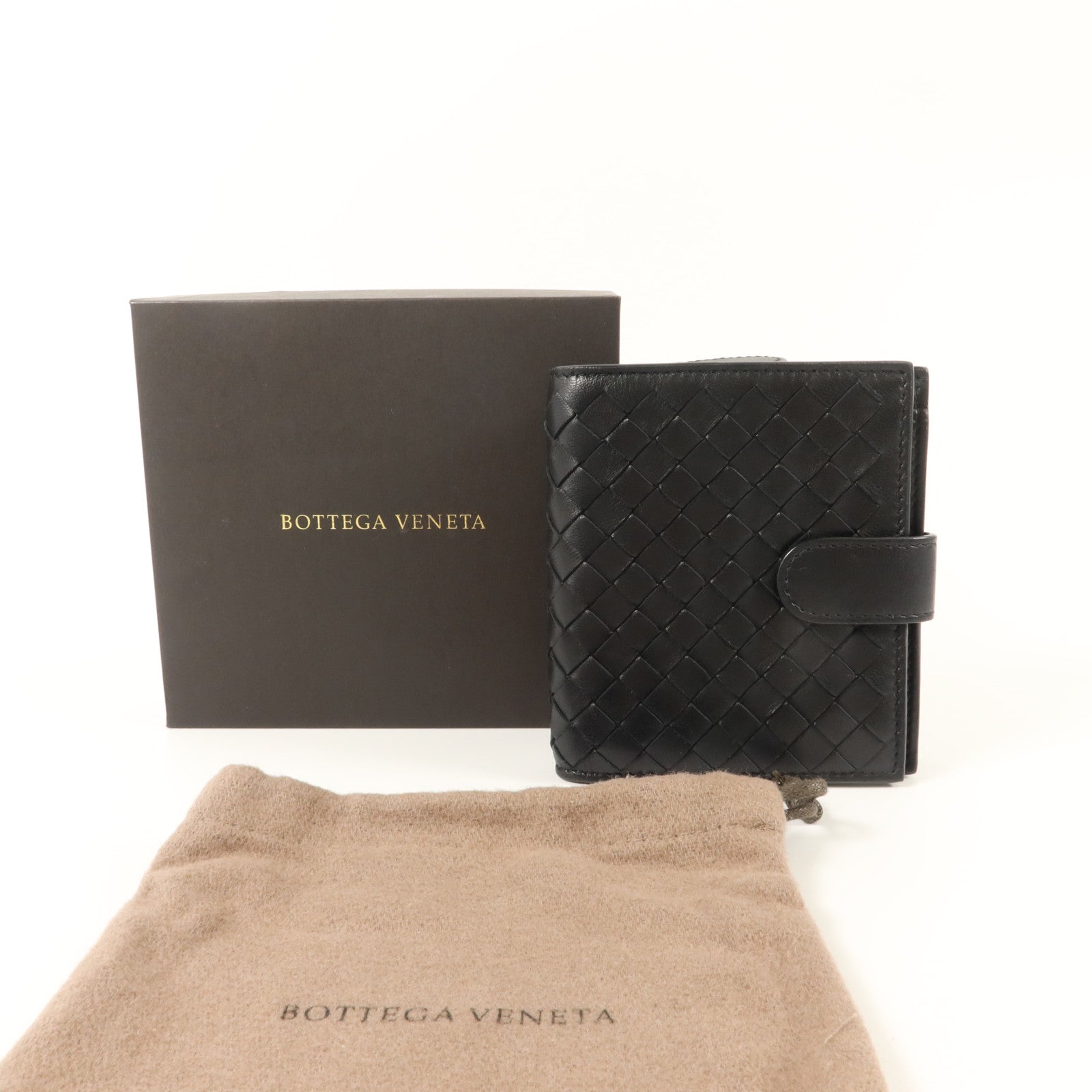 BOTTEGA VENETA 羊皮皮革Bifold Wallet錢包