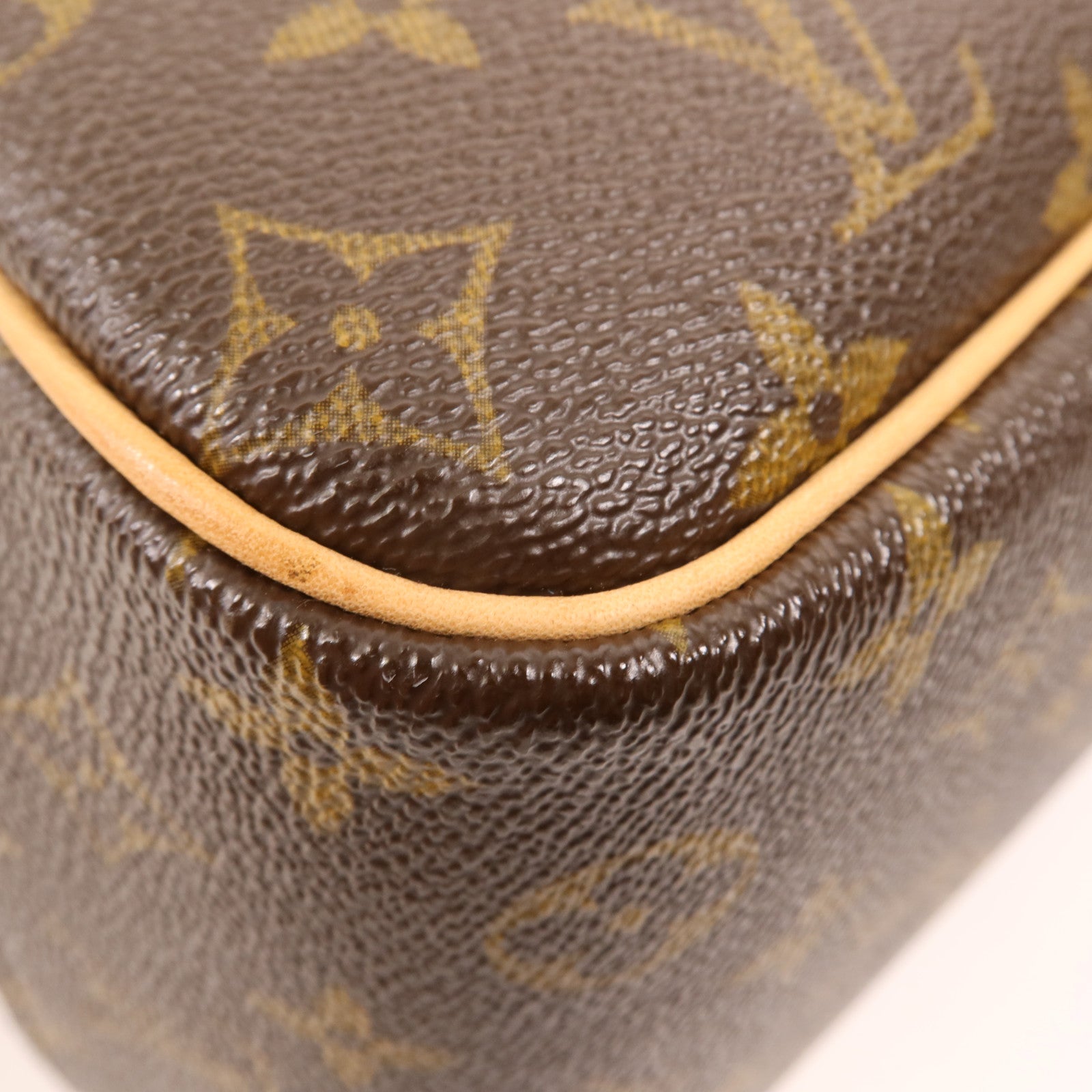 LOUIS VUITTON Monogram Deauville金扣手挽袋