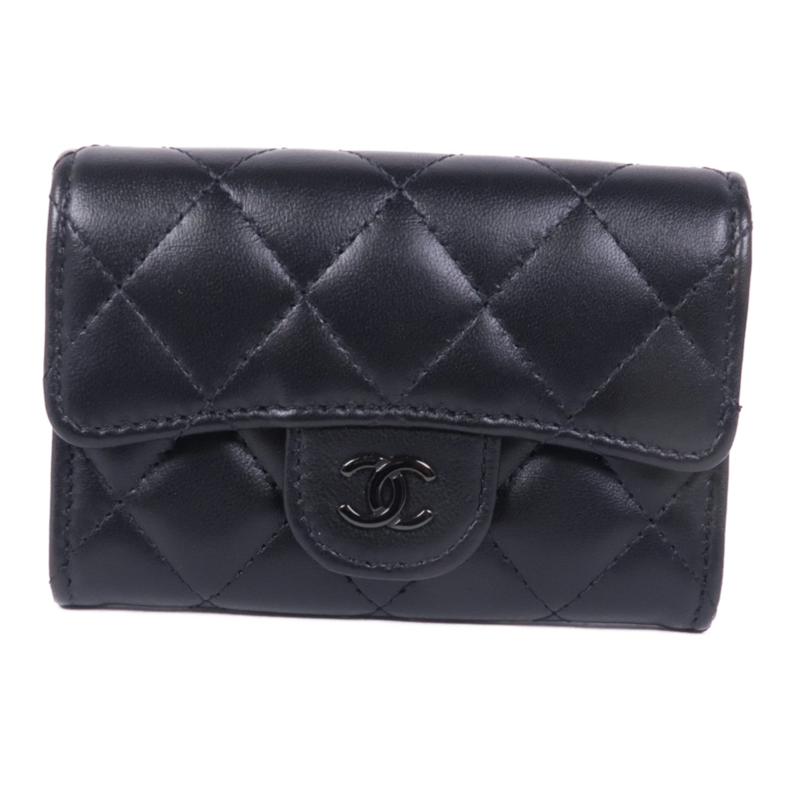 CHANEL 羊皮皮革Small Wallet錢包