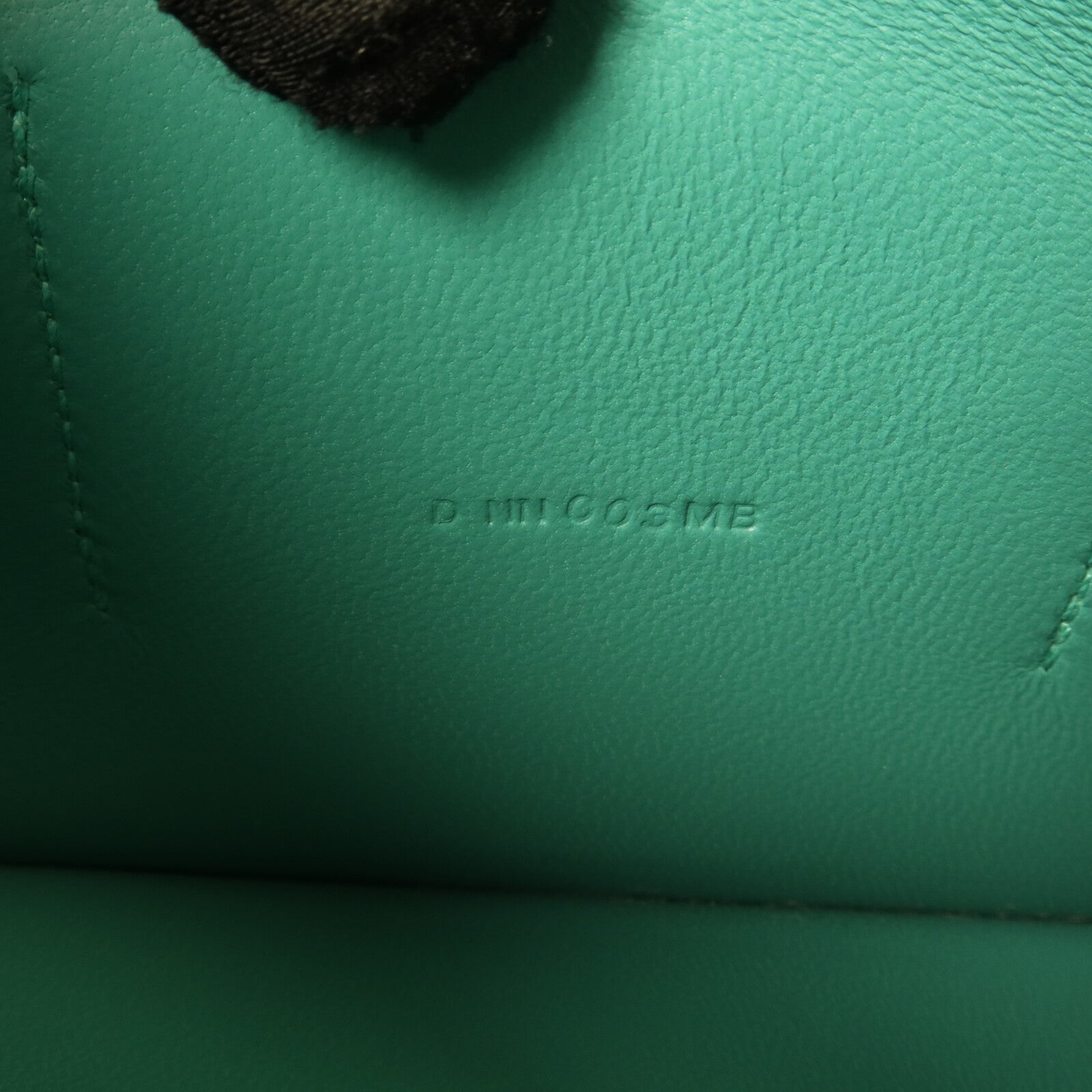 HERMES Evercolor皮革Dogon GM長錢包Vert Verone