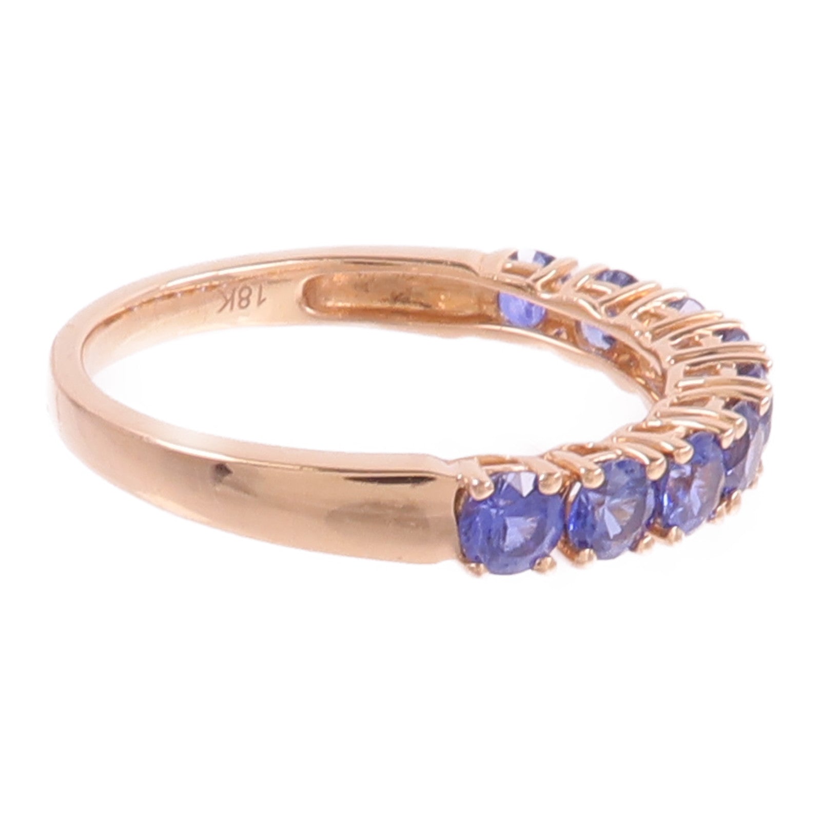 JEWELRY 18K玫瑰金Sapphire Ring藍寶石戒指