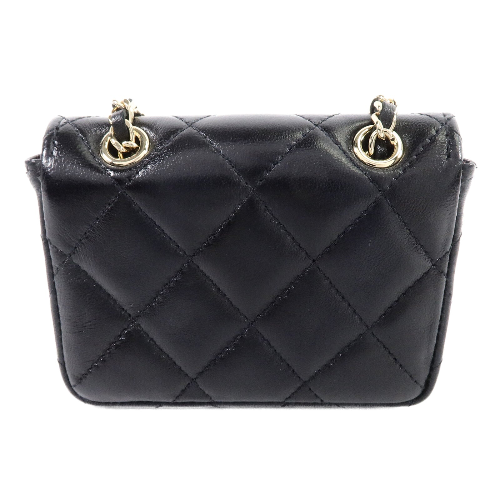 CHANEL 羊皮皮革Mini Belt Bag腰包
