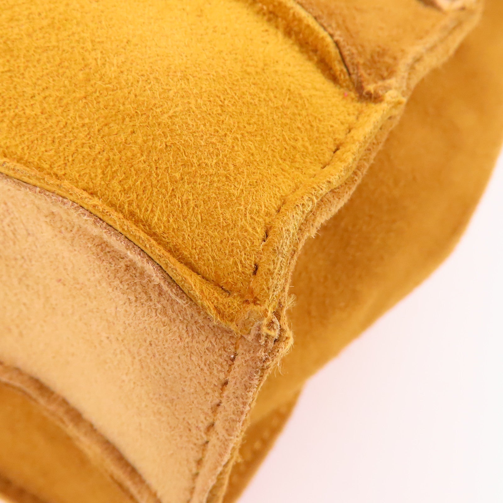 CHANEL CC SHW 2.55 Chain Shoulder Bag A14528 Suede Leather Brown