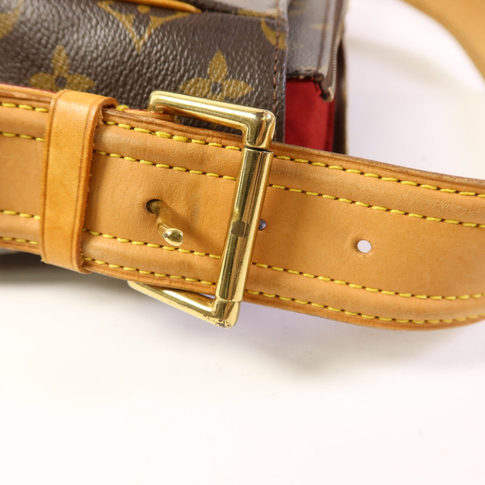 LOUIS VUITTON Monogram Viva Cite GM金扣肩背袋