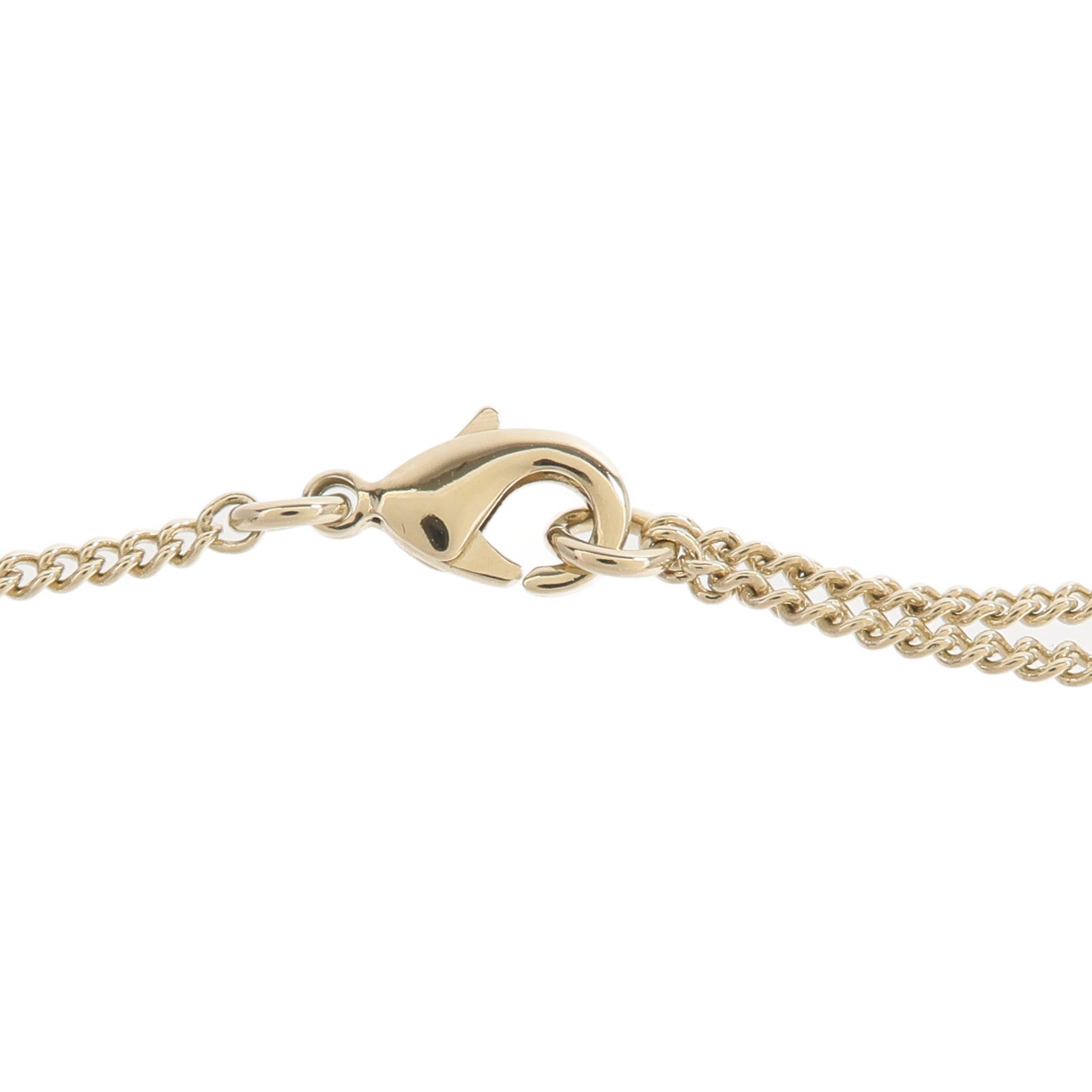 CHANEL 金屬Crystal Pearl Deer Necklace項鍊