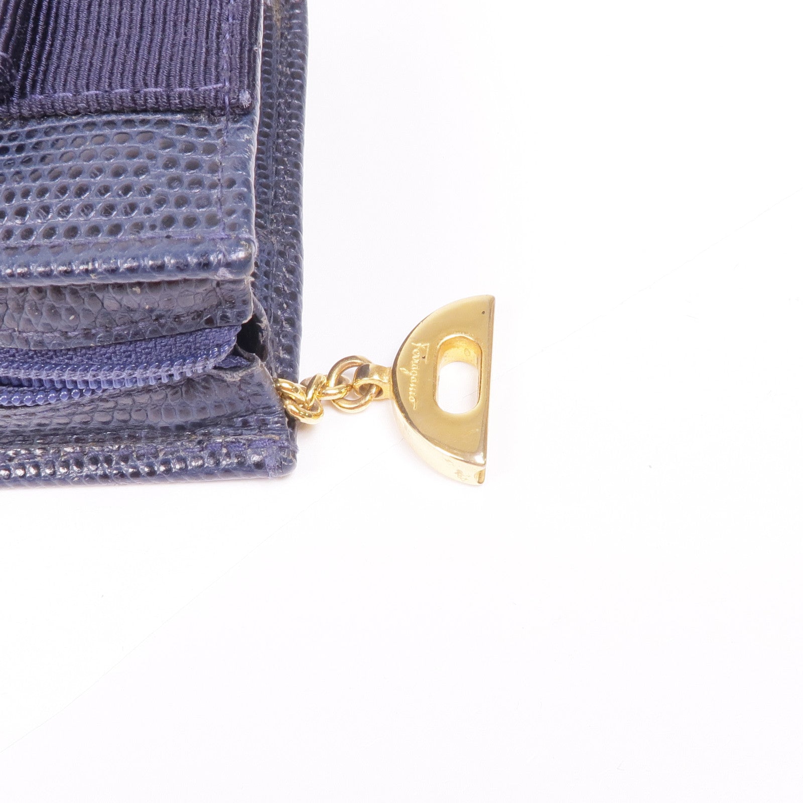 Salvatore Ferragamo 牛皮皮革Coin Purse金扣零錢包