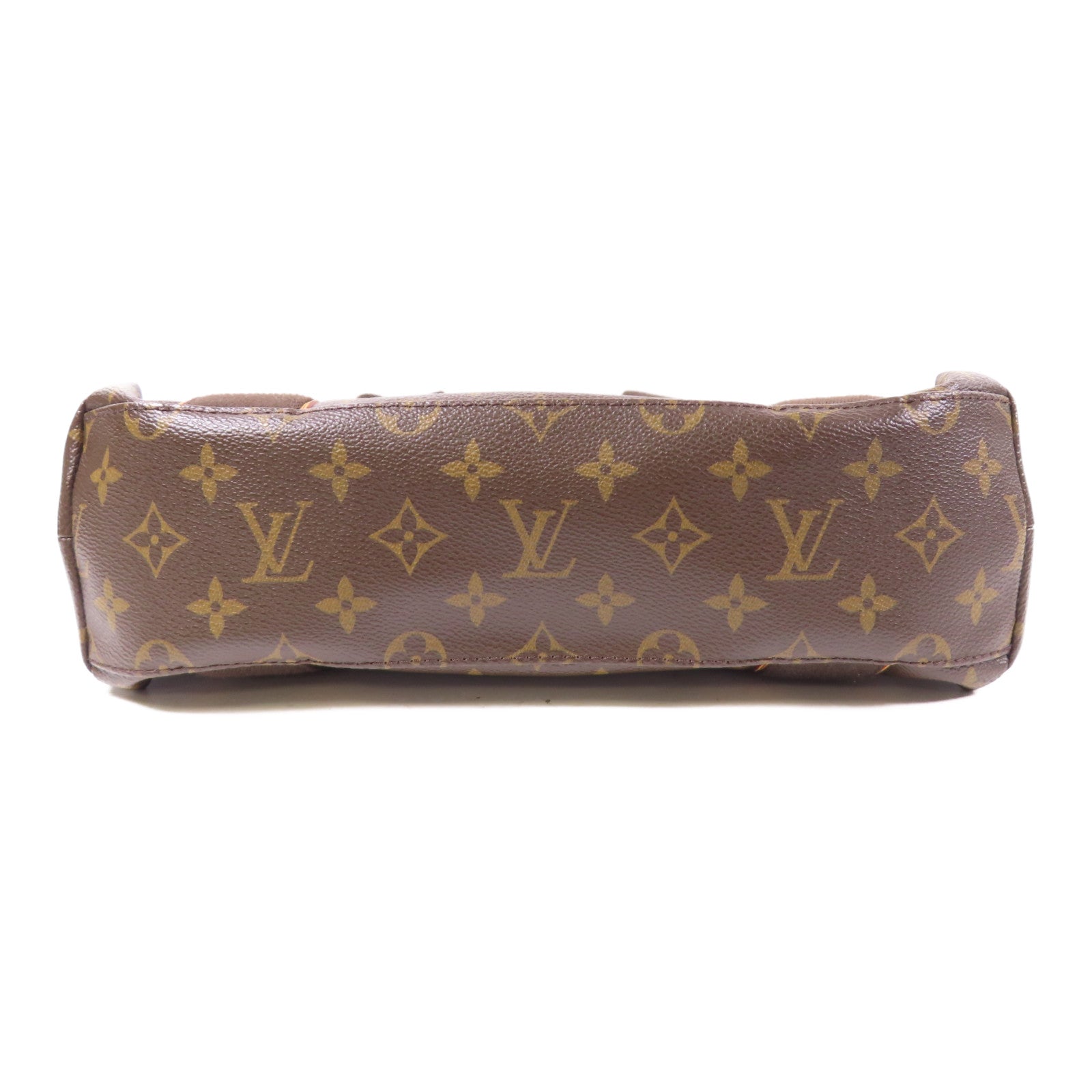 LOUIS VUITTON Monogram Cabas Beaubourg金扣手挽袋啡色