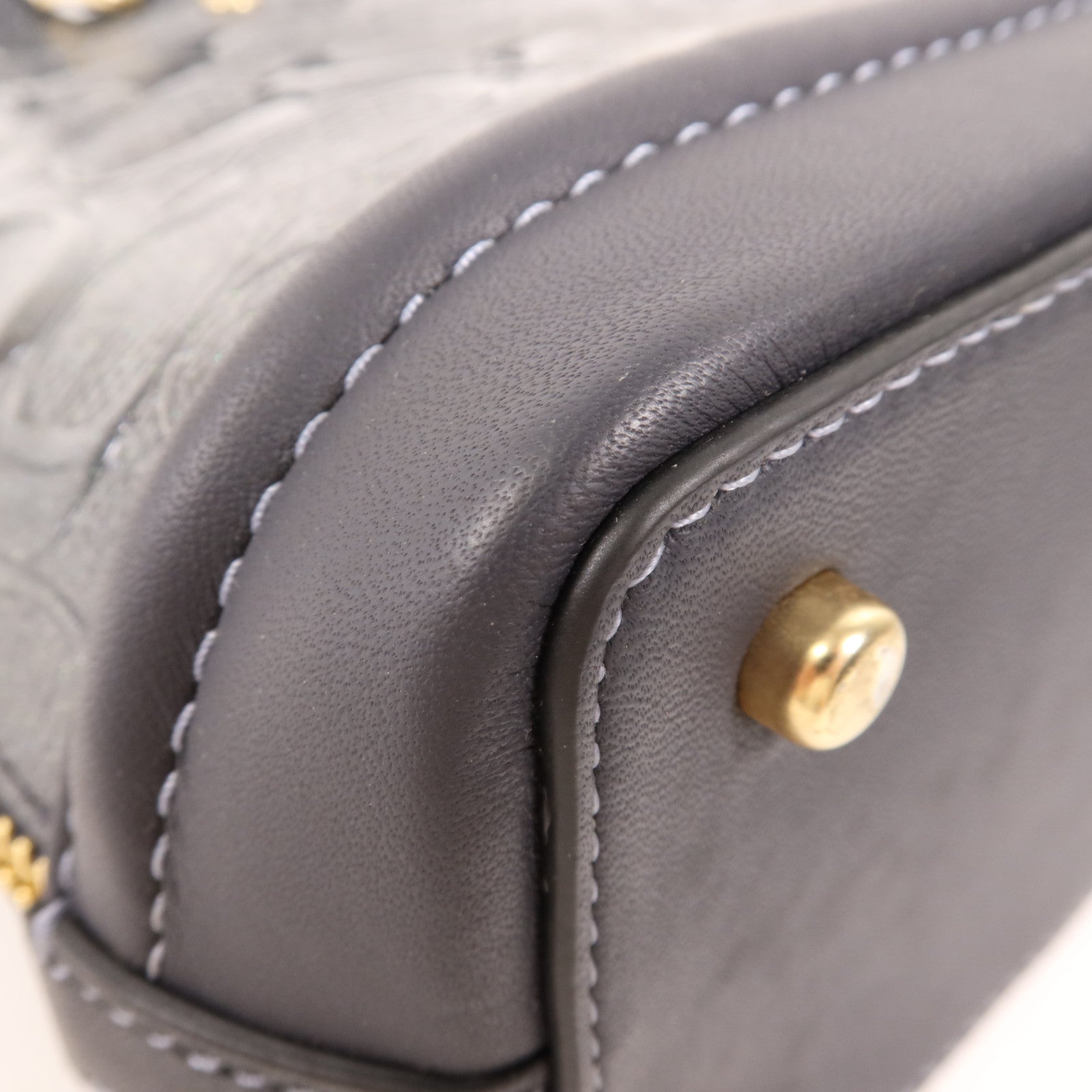 COACH 漆皮皮革/牛皮皮革2 Way Shoulder Bag金扣手挽肩背兩用袋