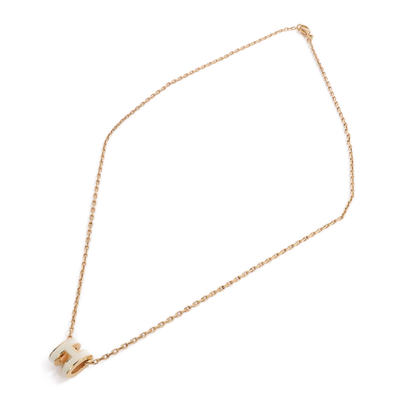 HERMES 金屬Mini Pop H Pendant項鍊