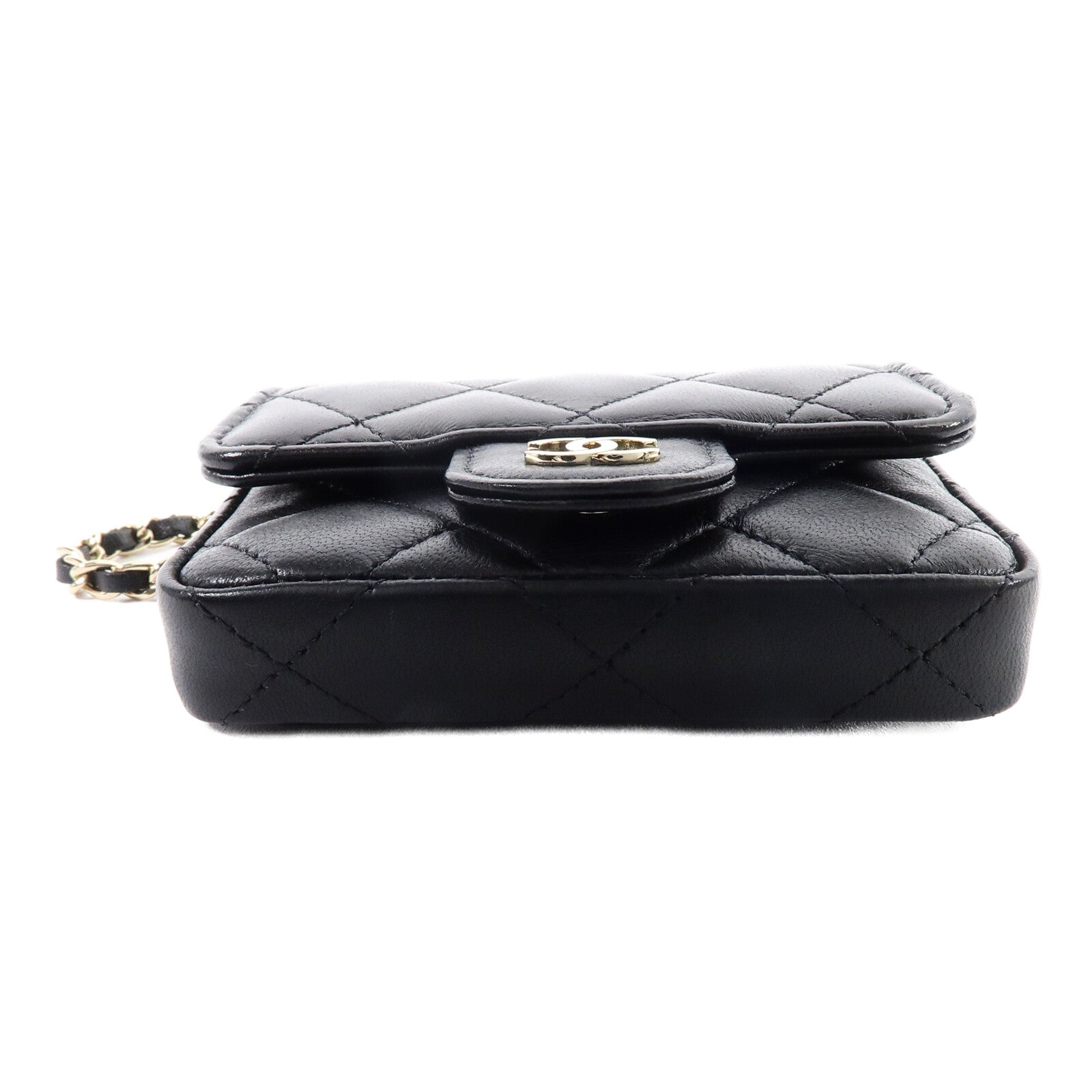 CHANEL 羊皮皮革Mini Belt Bag腰包