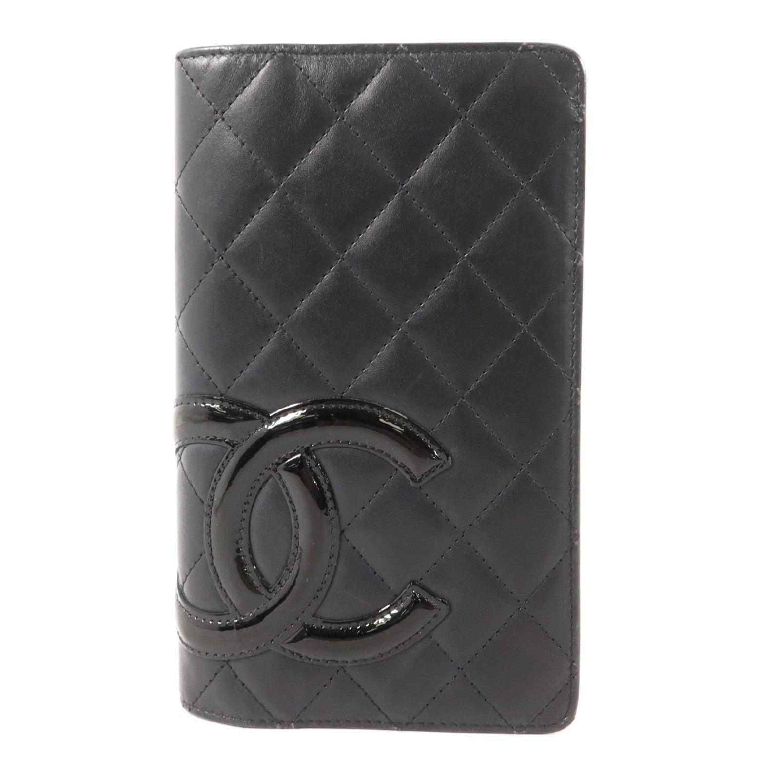 CHANEL 【激減優惠】牛皮皮革Cambon Long Wallet長錢包