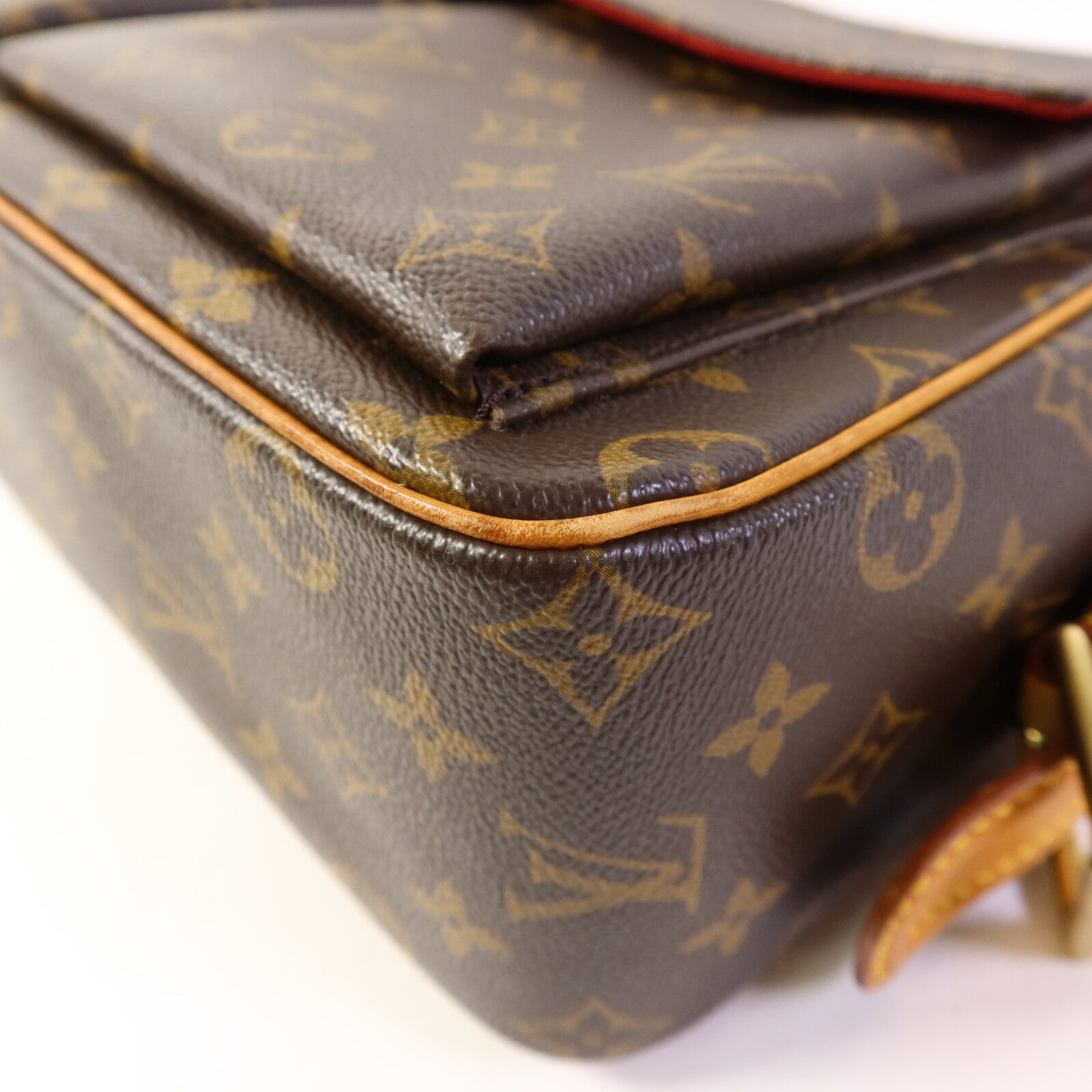LOUIS VUITTON Monogram Viva Cite GM金扣肩背袋