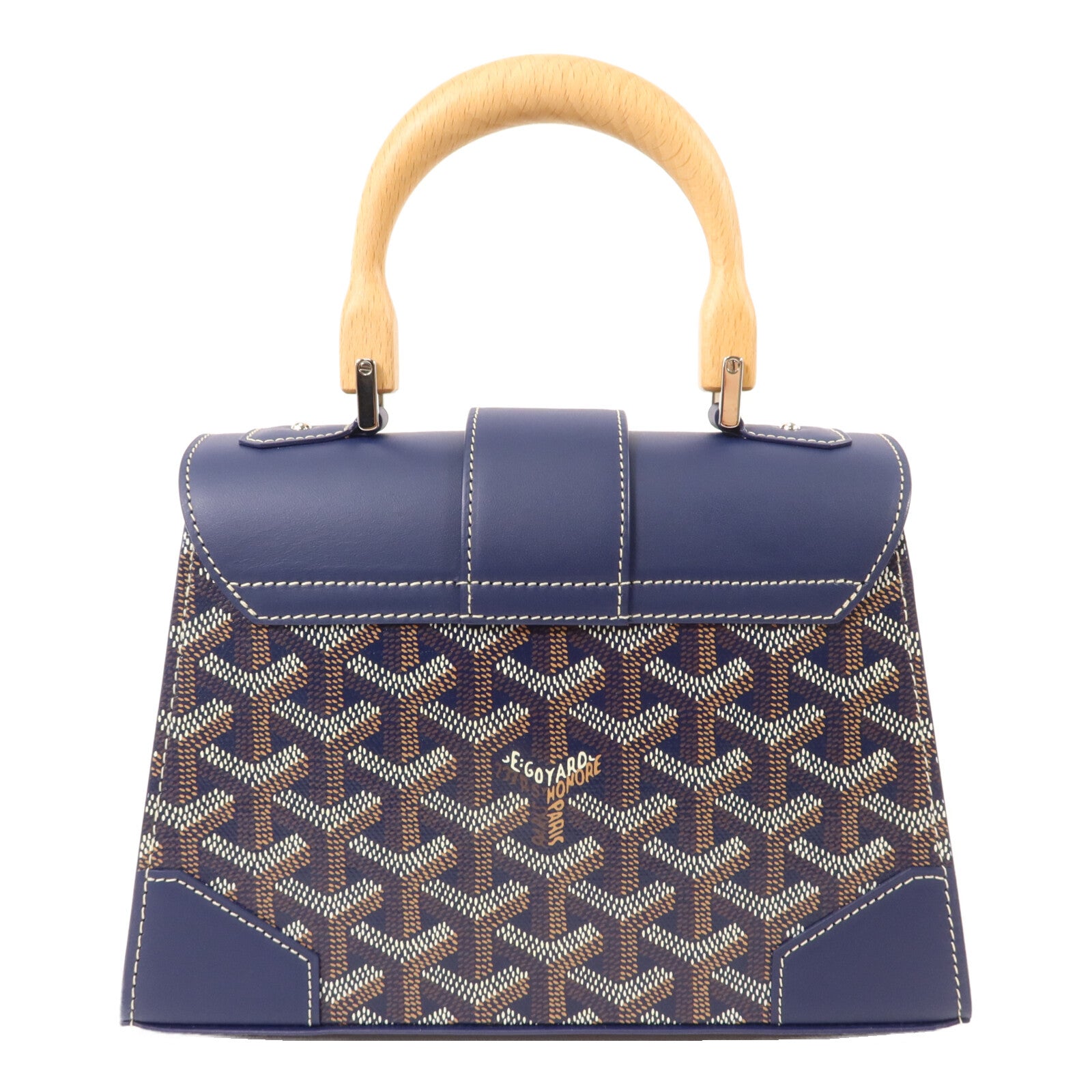 GOYARD 塗層帆布Saigon Mini Structure手挽肩背兩用袋