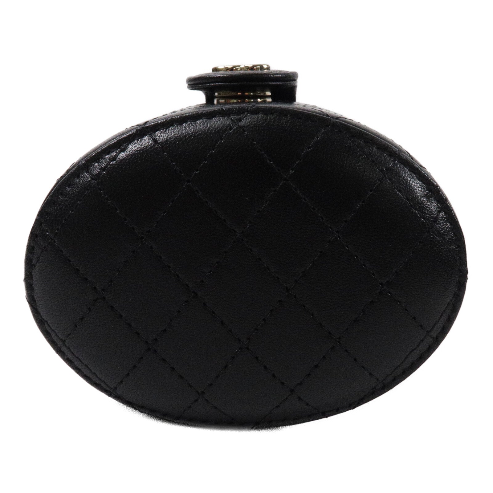 CHANEL 牛皮皮革Vanity Case鏈帶肩背袋