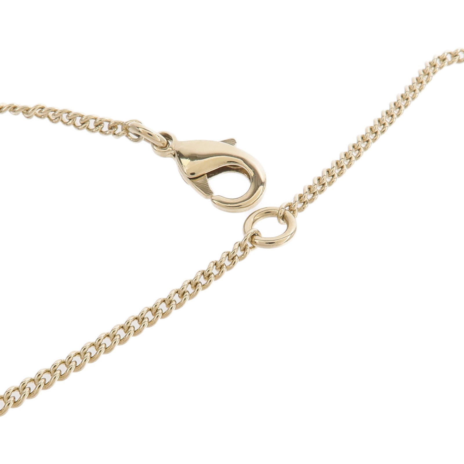 CHANEL 金屬Crystal Pearl Deer Necklace項鍊