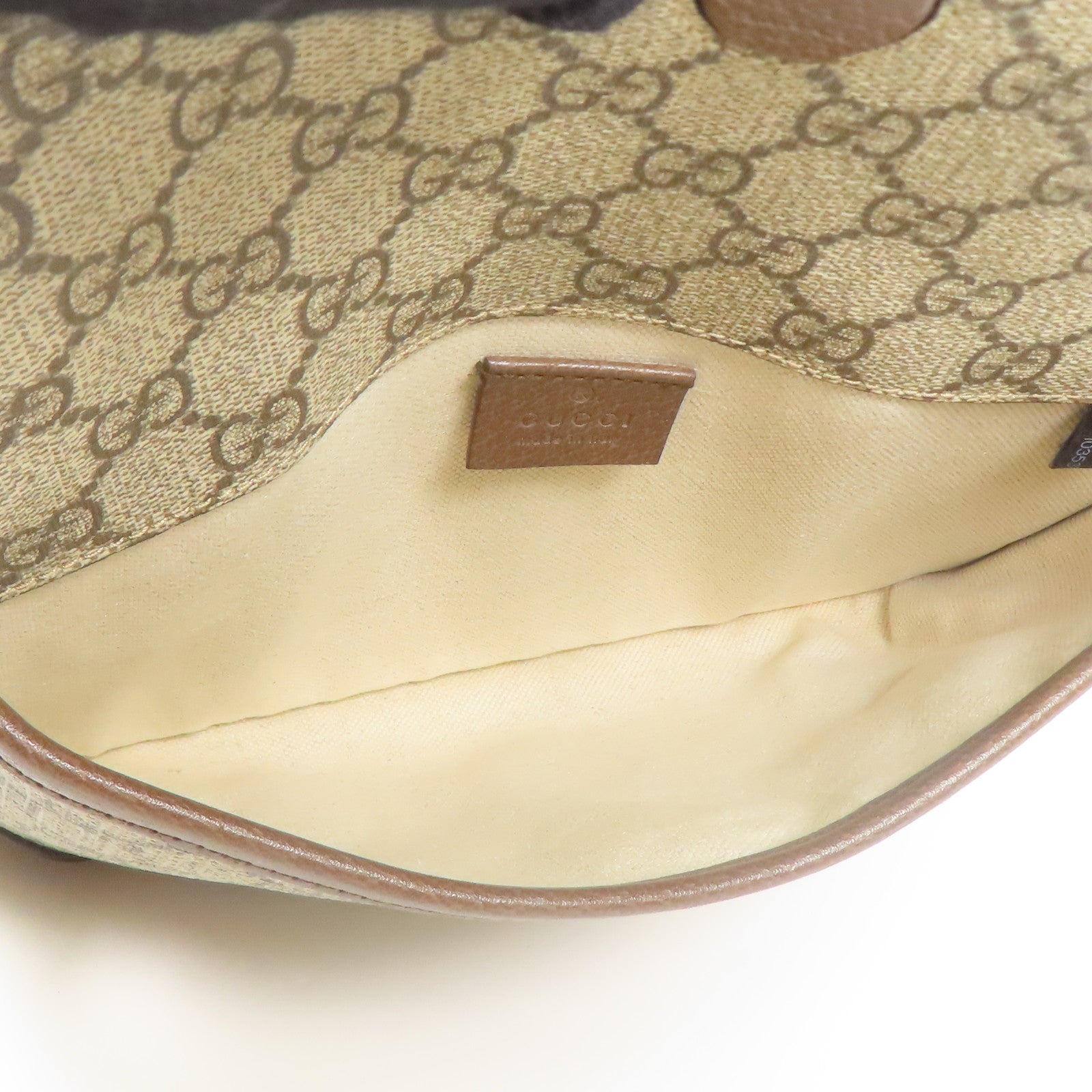 GUCCI 塗層帆布Waist Bag金扣腰包