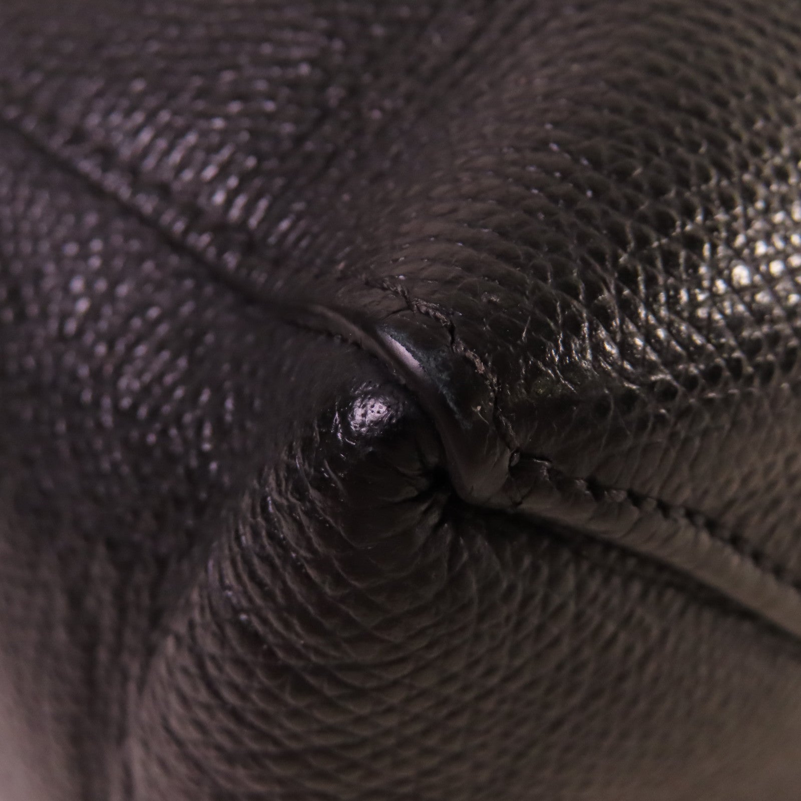 CELINE 【激減優惠】牛皮皮革Cabas Tote 2Way Shoulder Bag手挽肩背兩用袋米白色/黑色