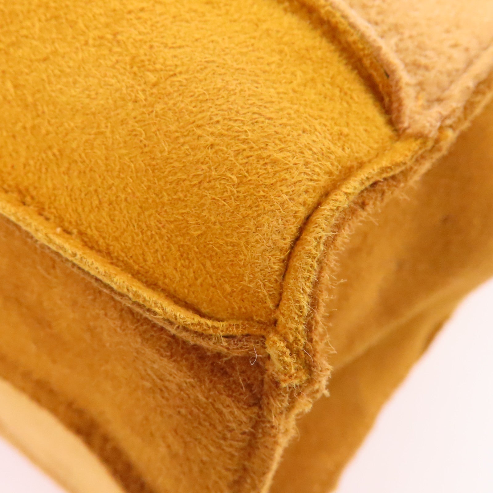 CHANEL CC SHW 2.55 Chain Shoulder Bag A14528 Suede Leather Brown