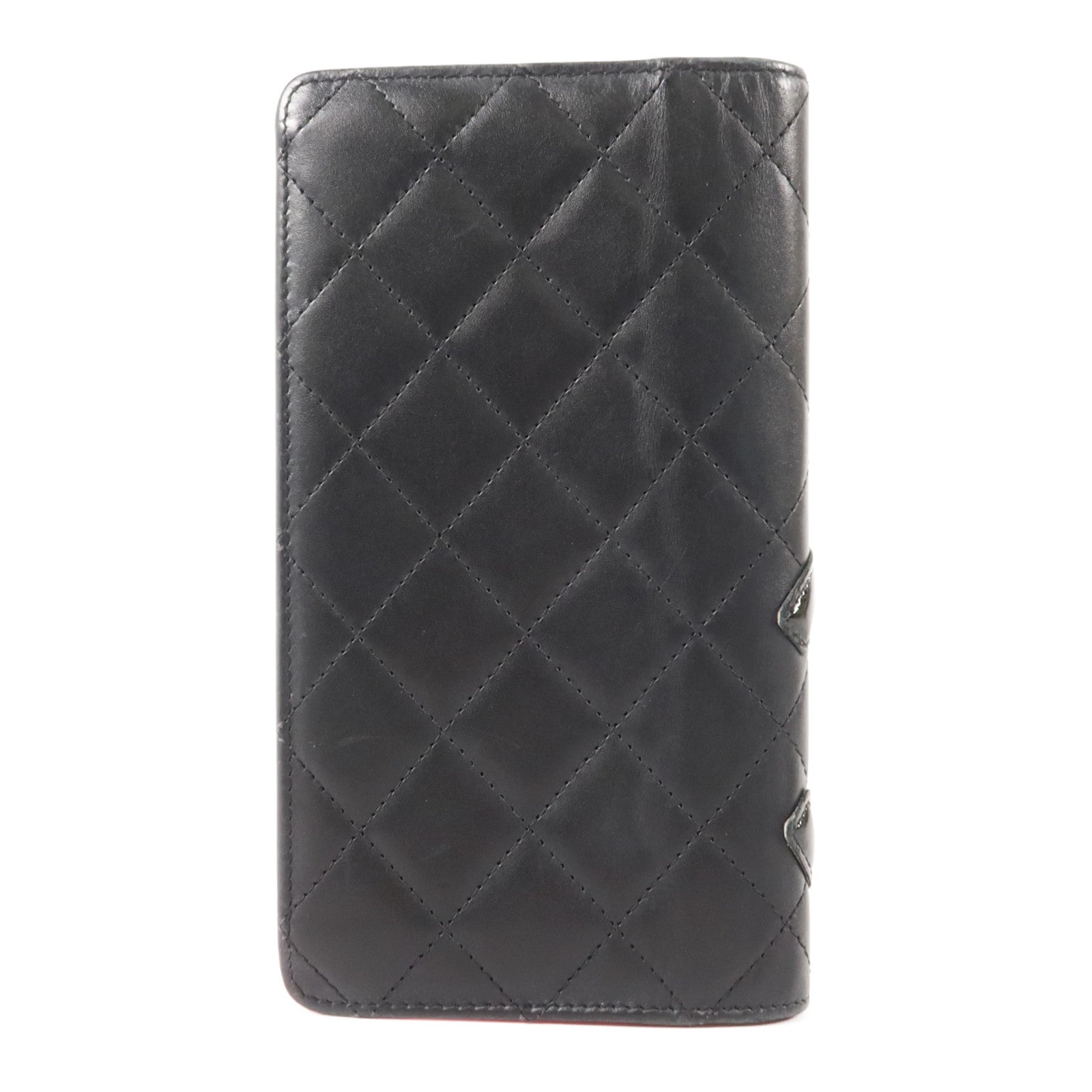 CHANEL 【激減優惠】牛皮皮革Cambon Long Wallet長錢包