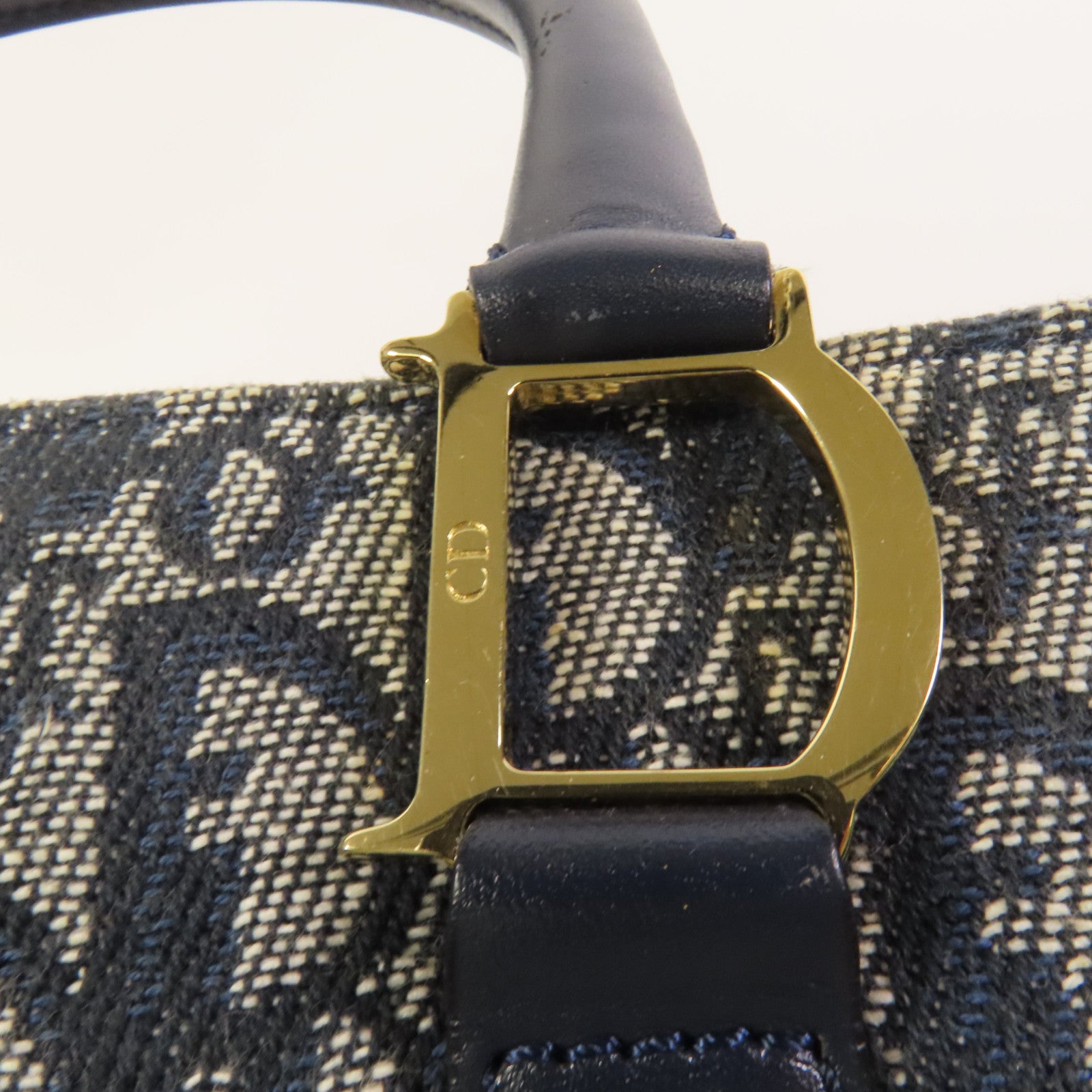 Dior 帆布Tote Bag金扣手挽袋