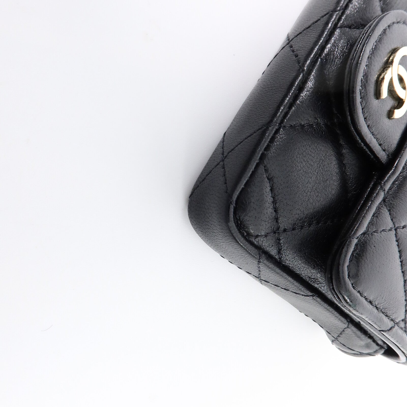 CHANEL 羊皮皮革Mini Belt Bag腰包