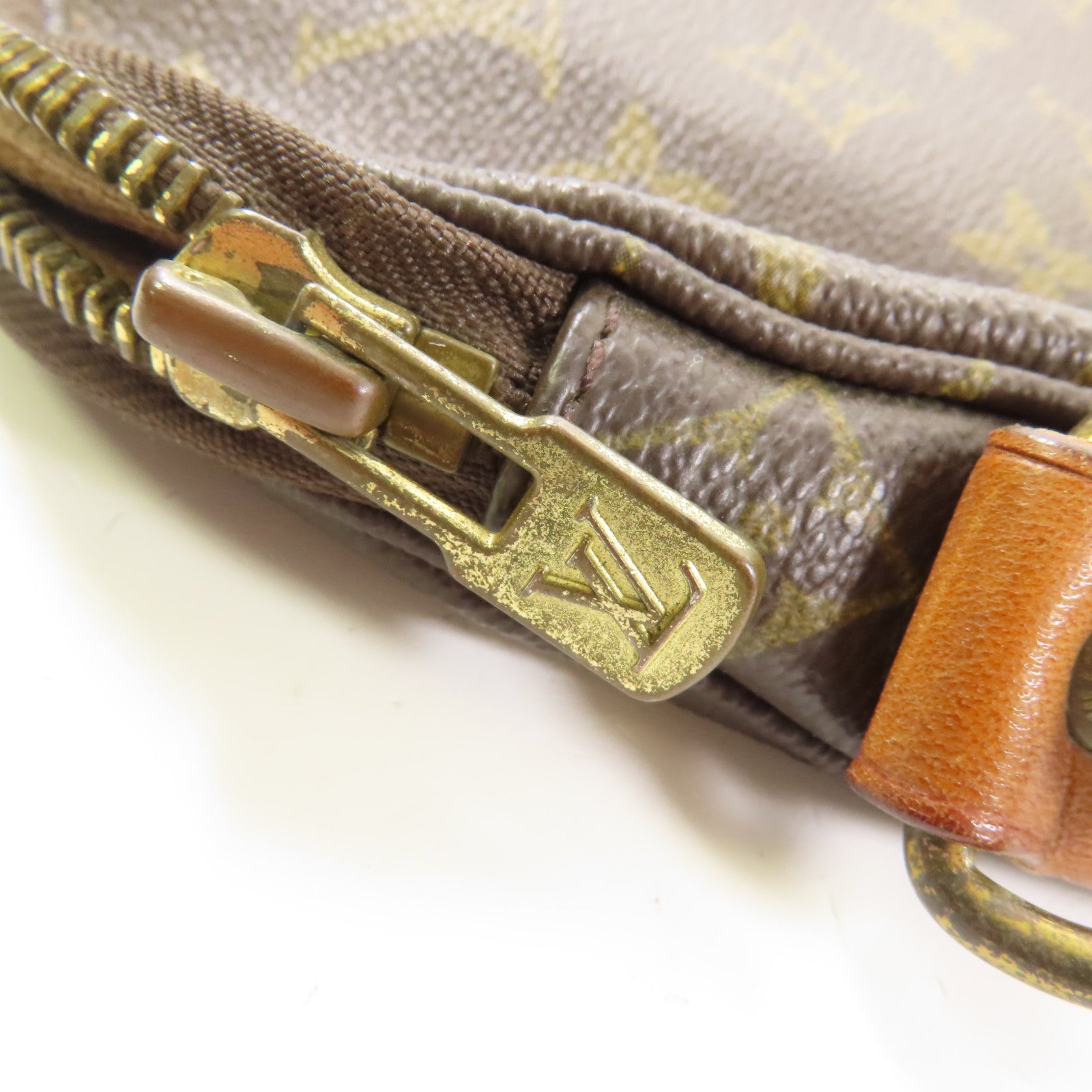 LOUIS VUITTON Monogram Sac Balade Vintage金扣肩背袋