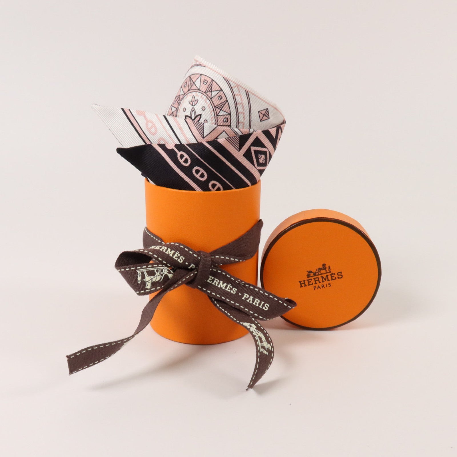 HERMES 絲質Twilly絲巾
