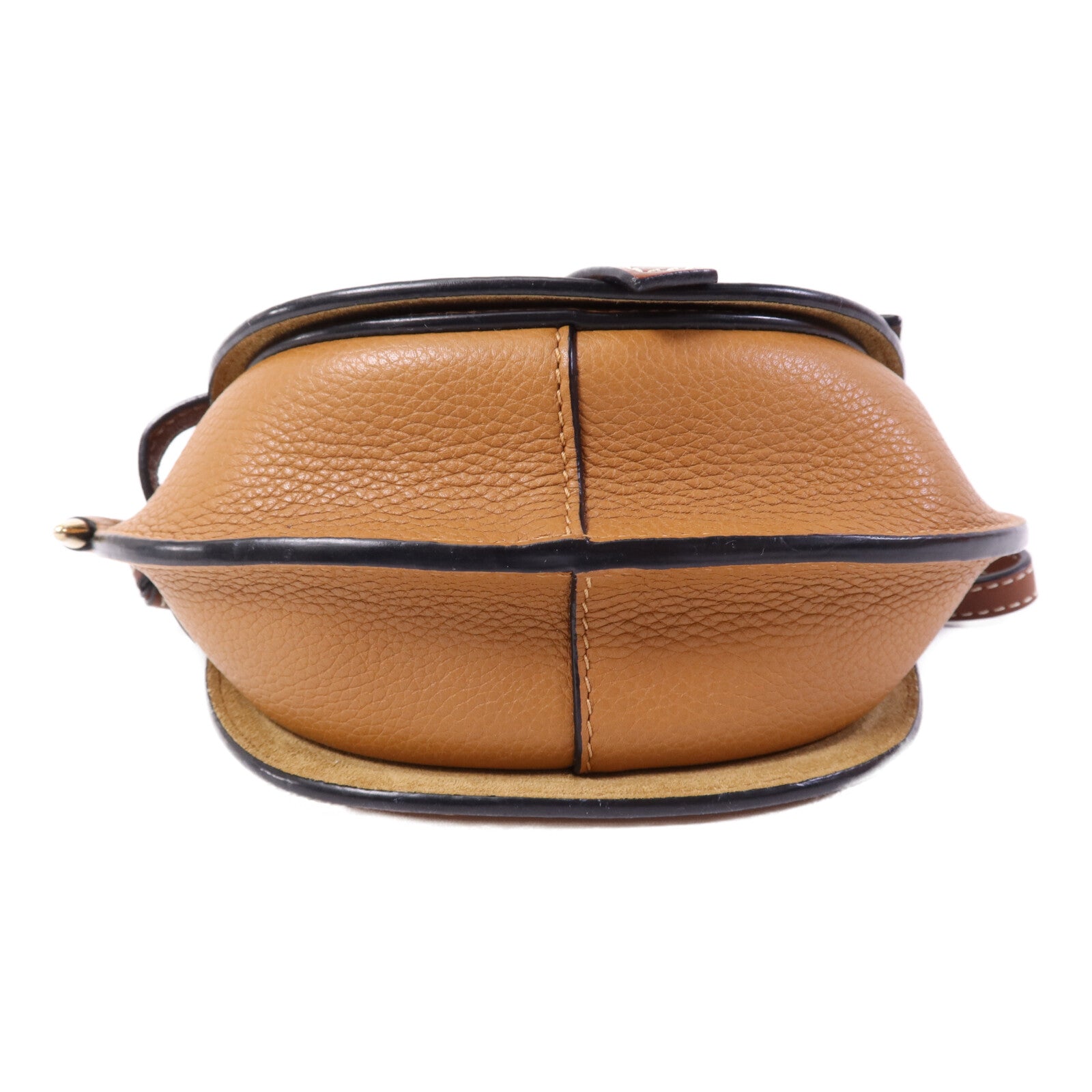 LOEWE 牛皮皮革Mini Gate金扣肩背袋