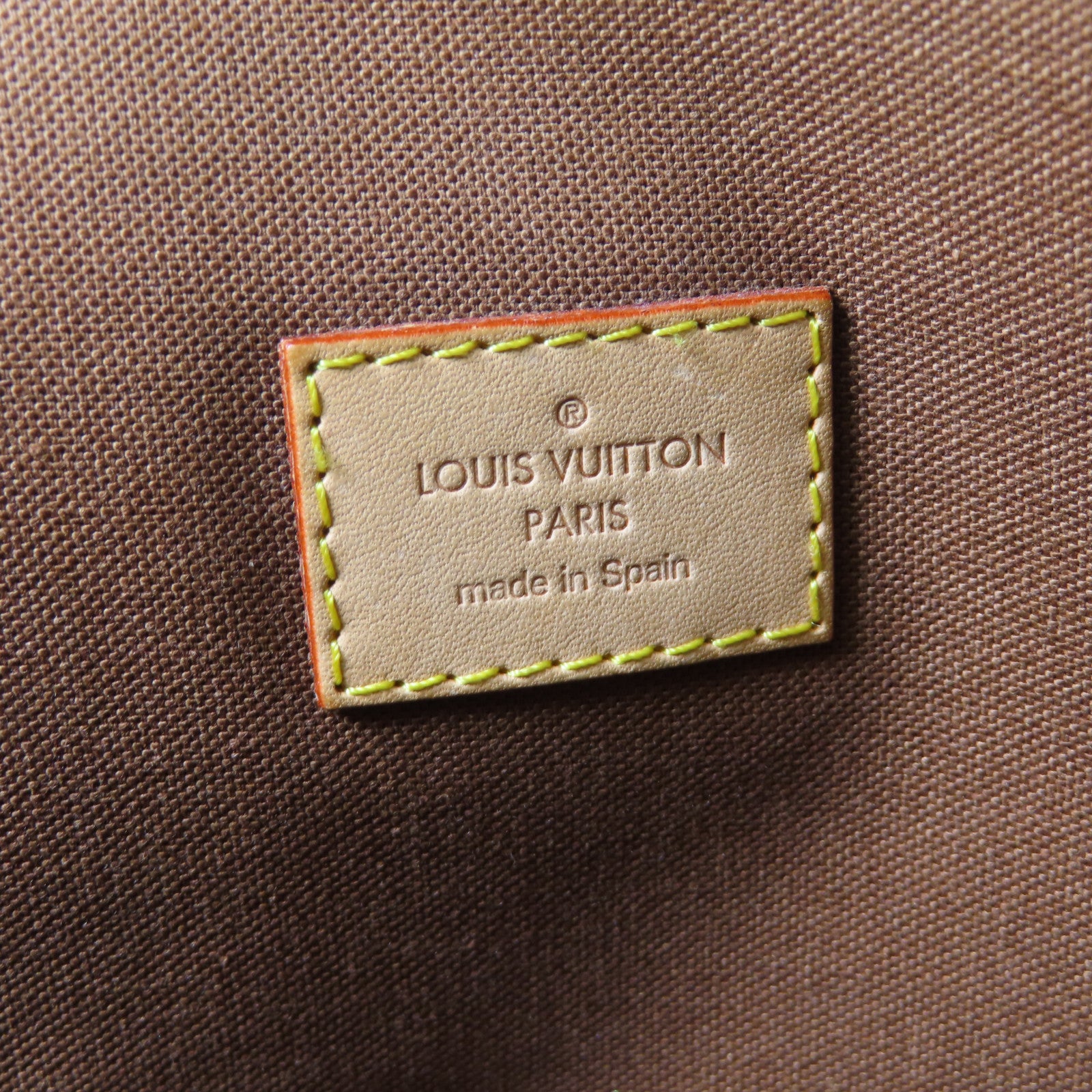 LOUIS VUITTON Monogram Cabas Beaubourg金扣手挽袋啡色