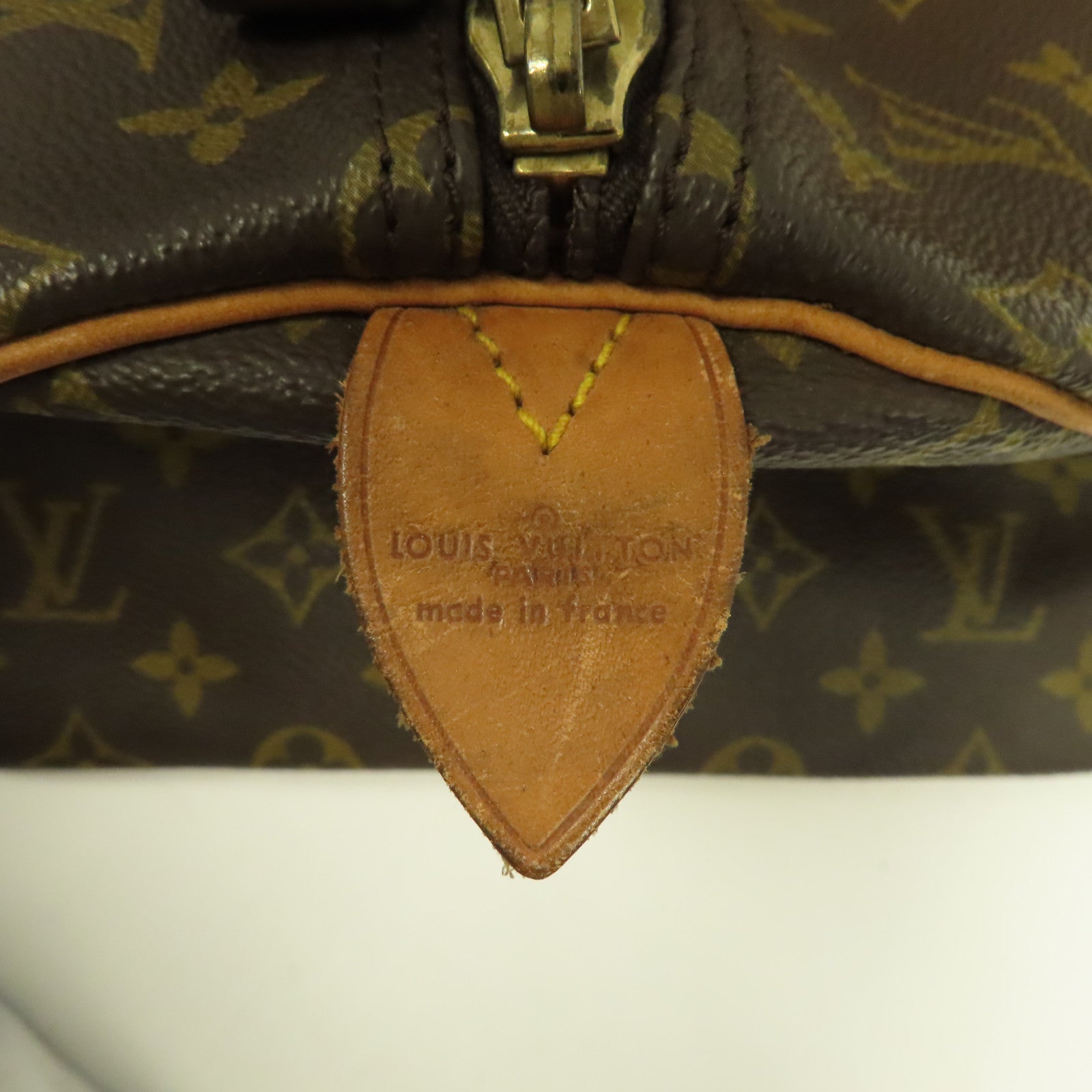 LOUIS VUITTON Monogram Keepall 55金扣波士頓包啡色