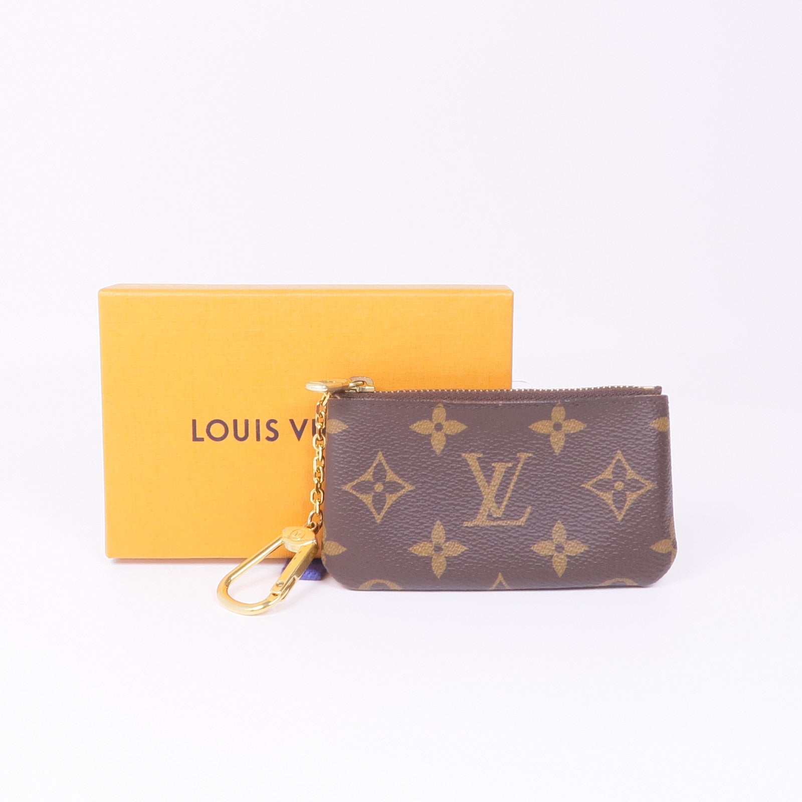 LOUIS VUITTON Monogram Key Pouch金扣鎖匙包