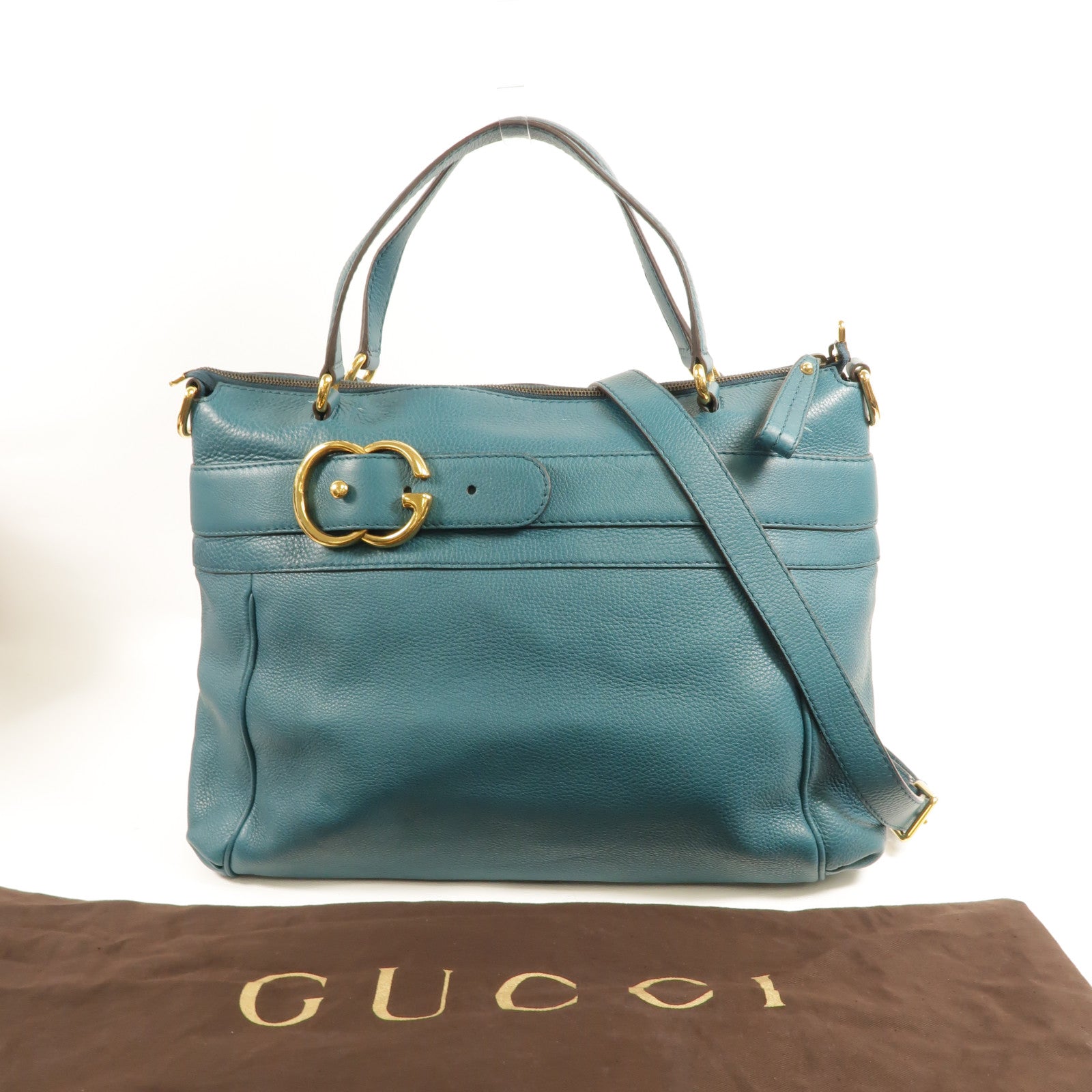 GUCCI 牛皮皮革Ride Medium手挽肩背兩用袋