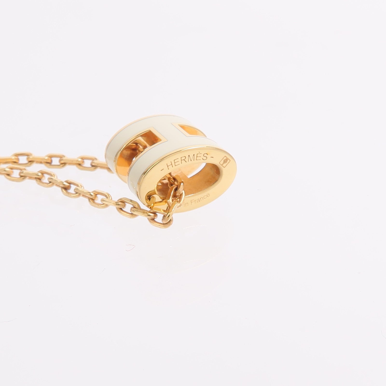 HERMES 金屬Mini Pop H Pendant項鍊