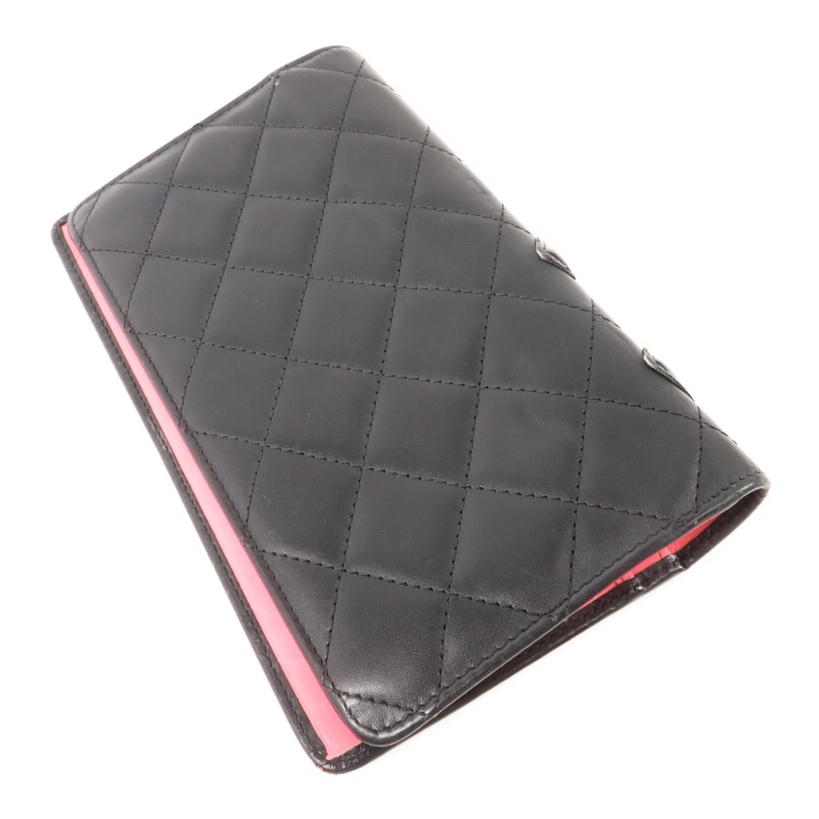 CHANEL 牛皮皮革Cambon Long Wallet長錢包