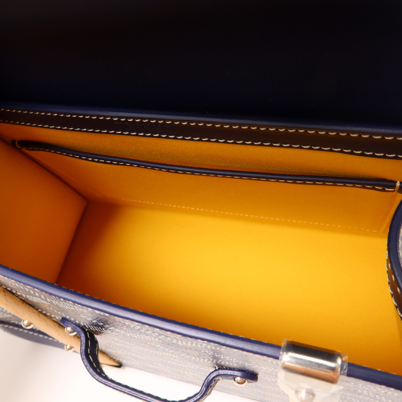 GOYARD 塗層帆布Saigon Mini Structure手挽肩背兩用袋