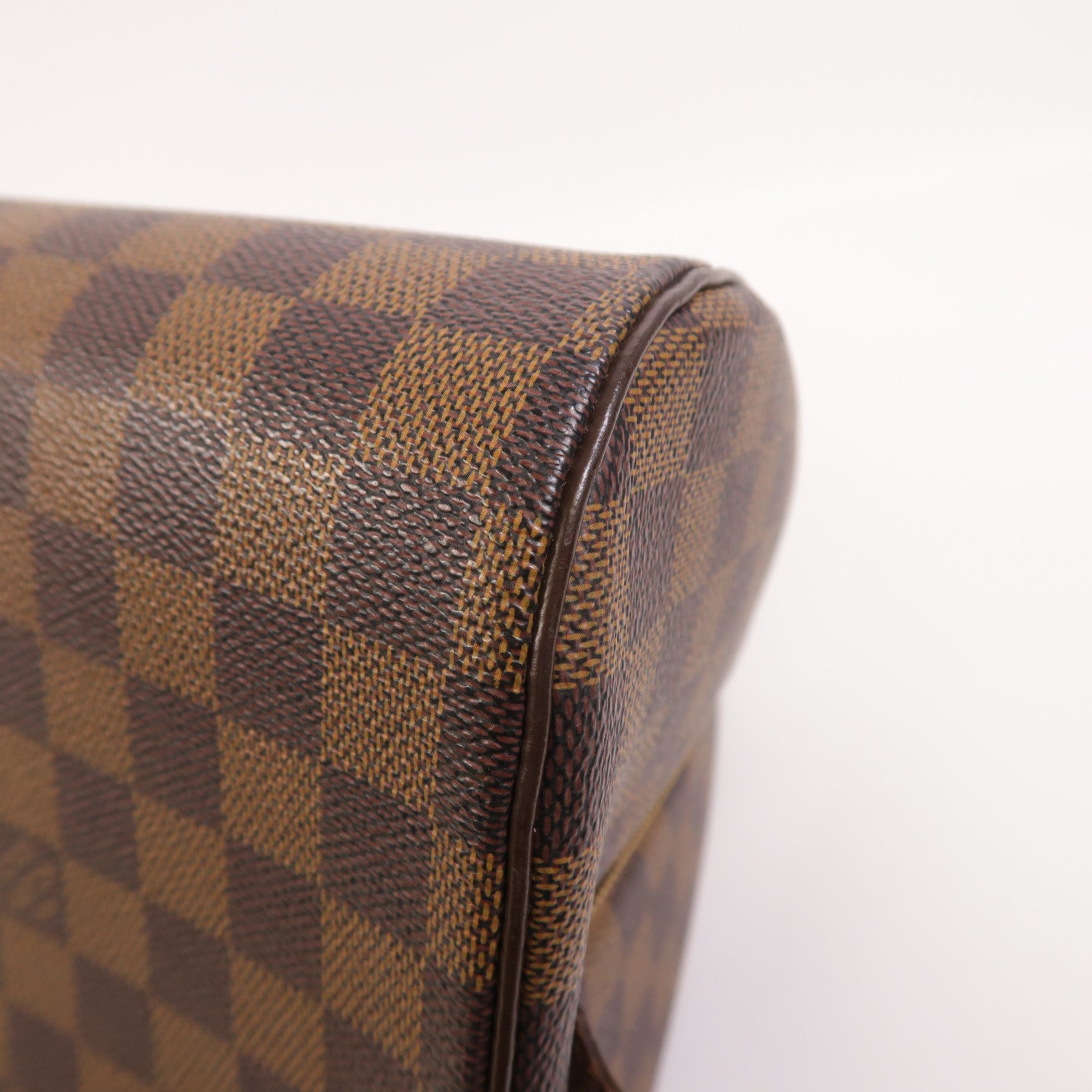 LOUIS VUITTON Damier Ribera MM金扣手挽袋
