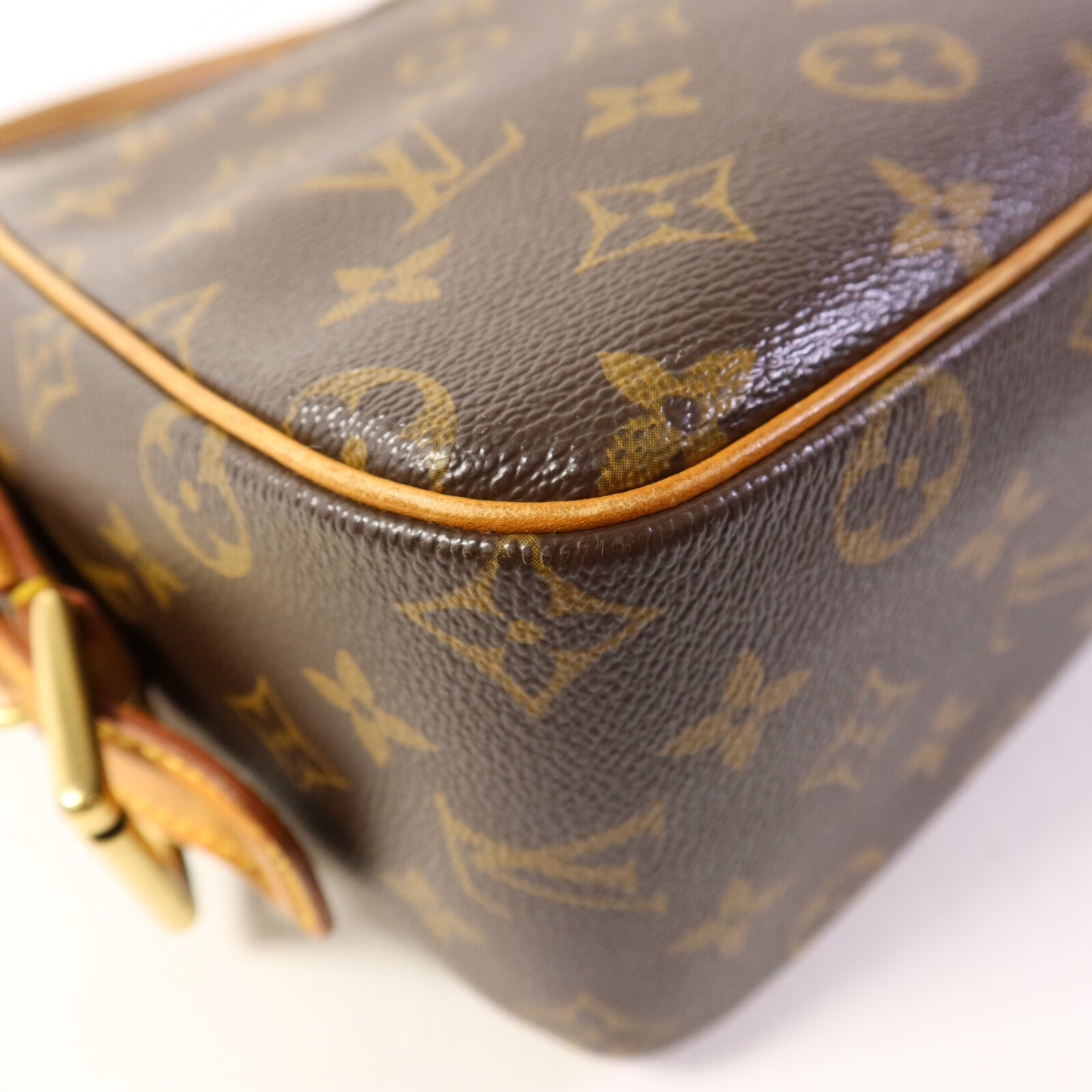 LOUIS VUITTON Monogram Viva Cite GM金扣肩背袋
